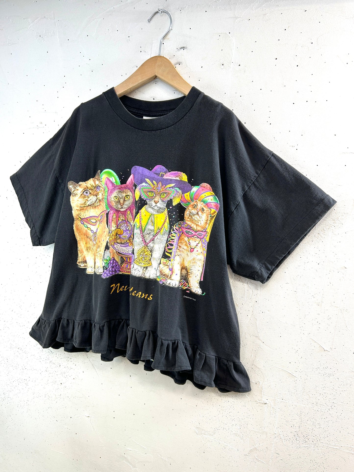Vintage T Shirt 〜Funny dot CRAZY〜 [F32746]