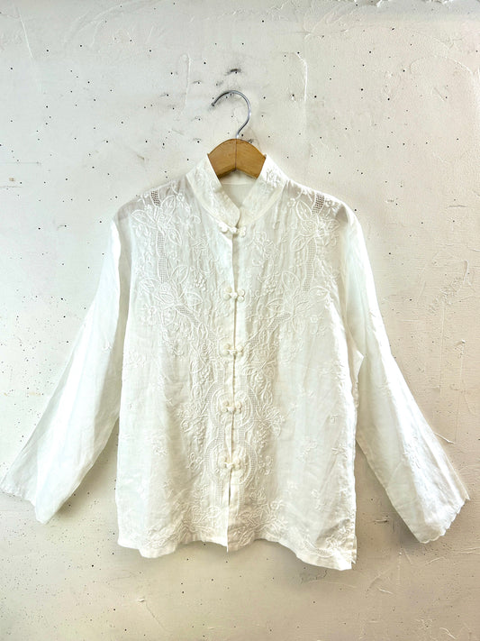 Vintage Linen shirt [H30968]