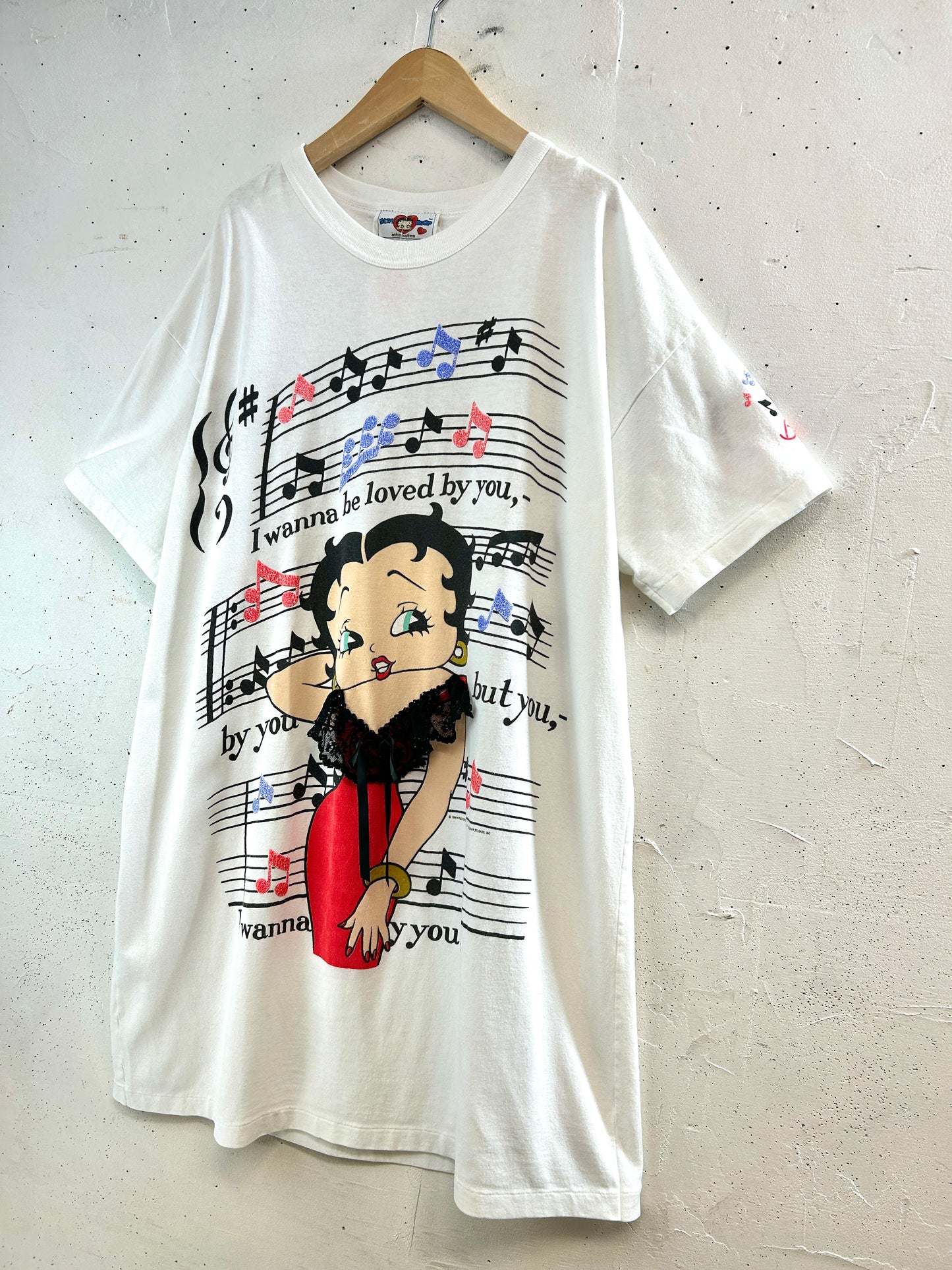 ’90s Big T-Shirt 〜BEDY BOOP〜 MADE IN USA [C31915]