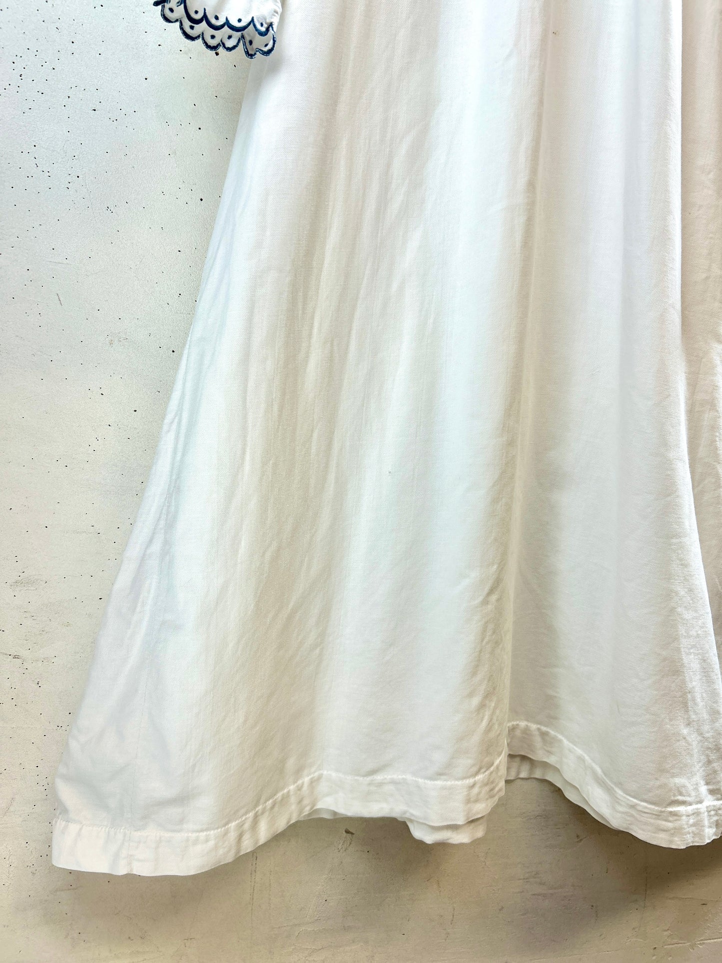 '50sVintage White Dress [H30930]