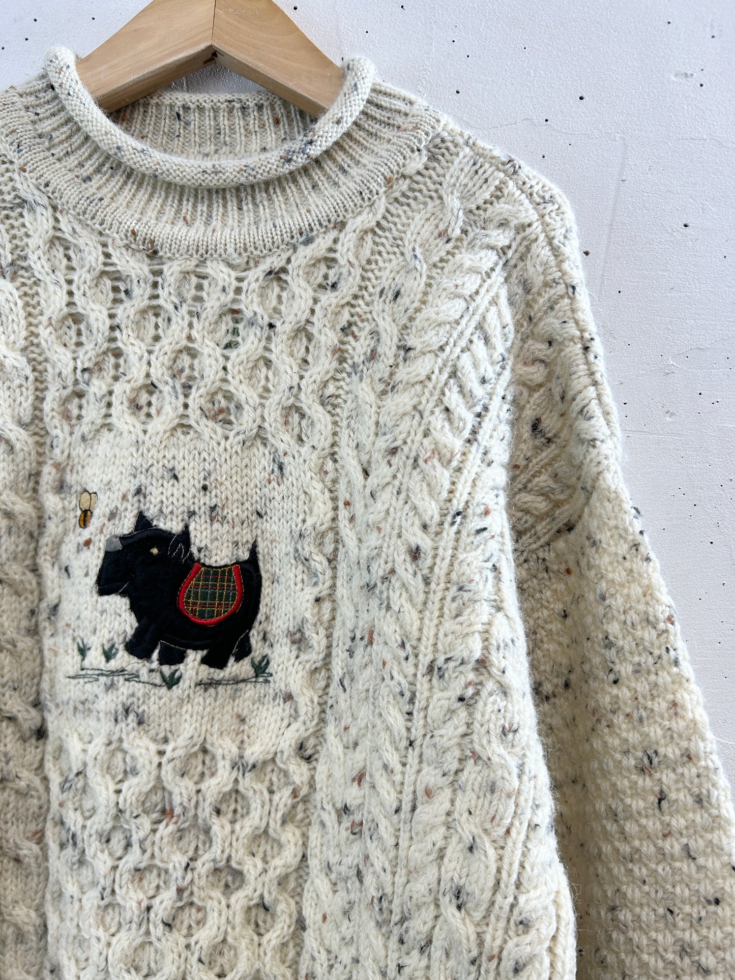 MVintage Knit Sweater 〜MADE IN SCOTLAND〜 [L31108]