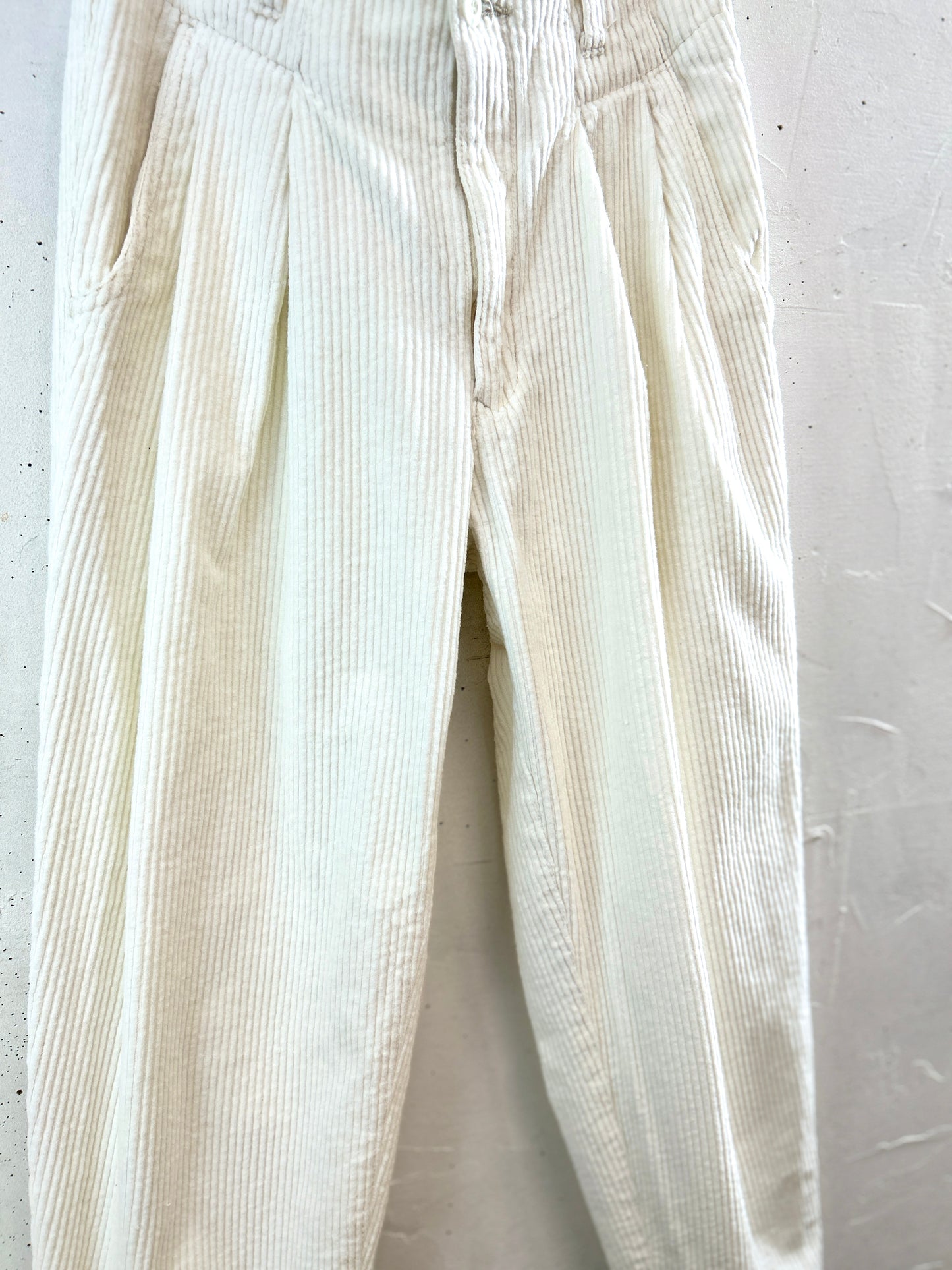 Vintage Tuck Pants  [L31144]