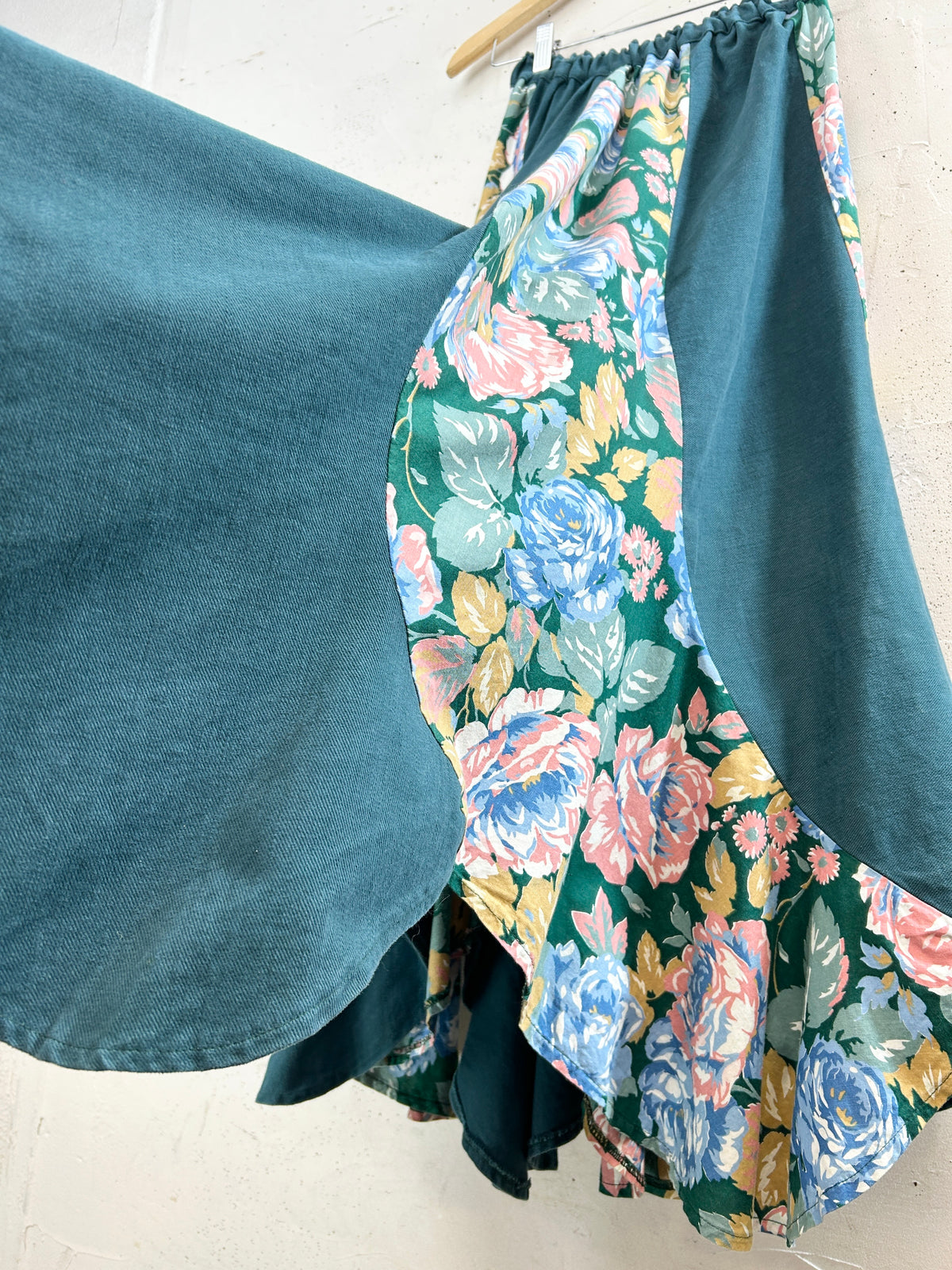 Vintage Escargot Patchwork Skirt [I33979]