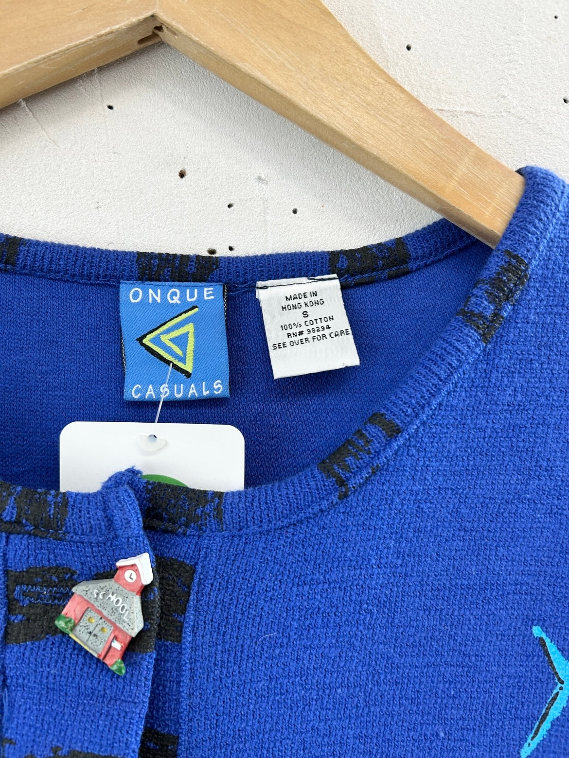 Vintage Cotton Knit Cardigan [D32153]