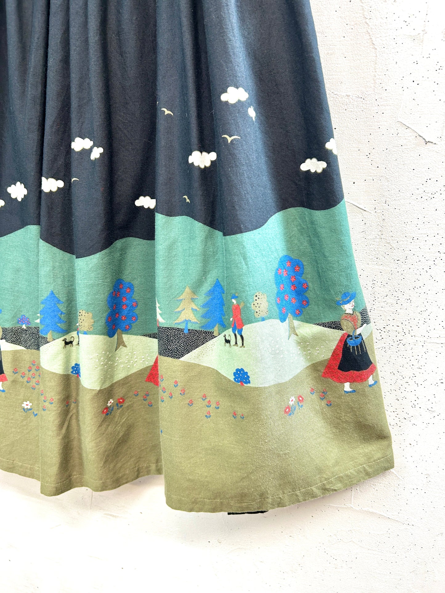 Vintage Tyrol Skirt  [A31398]