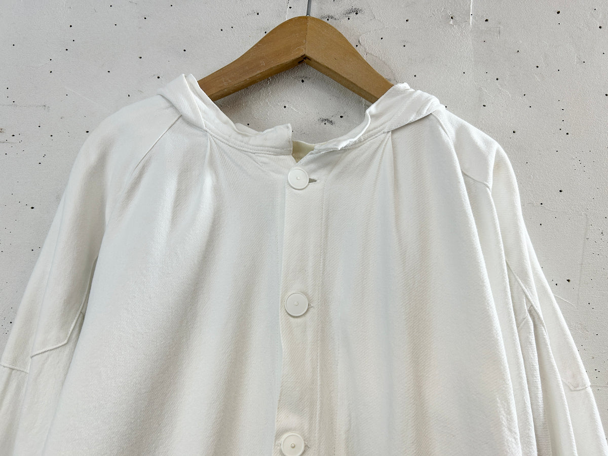 Vintage White Parka [I33765]