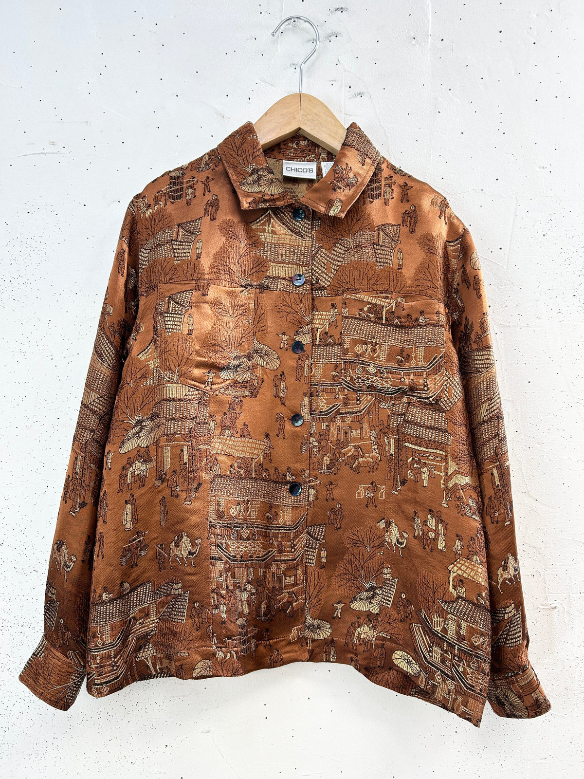 Vintage Shirt 〜Chico's〜 [I33869]