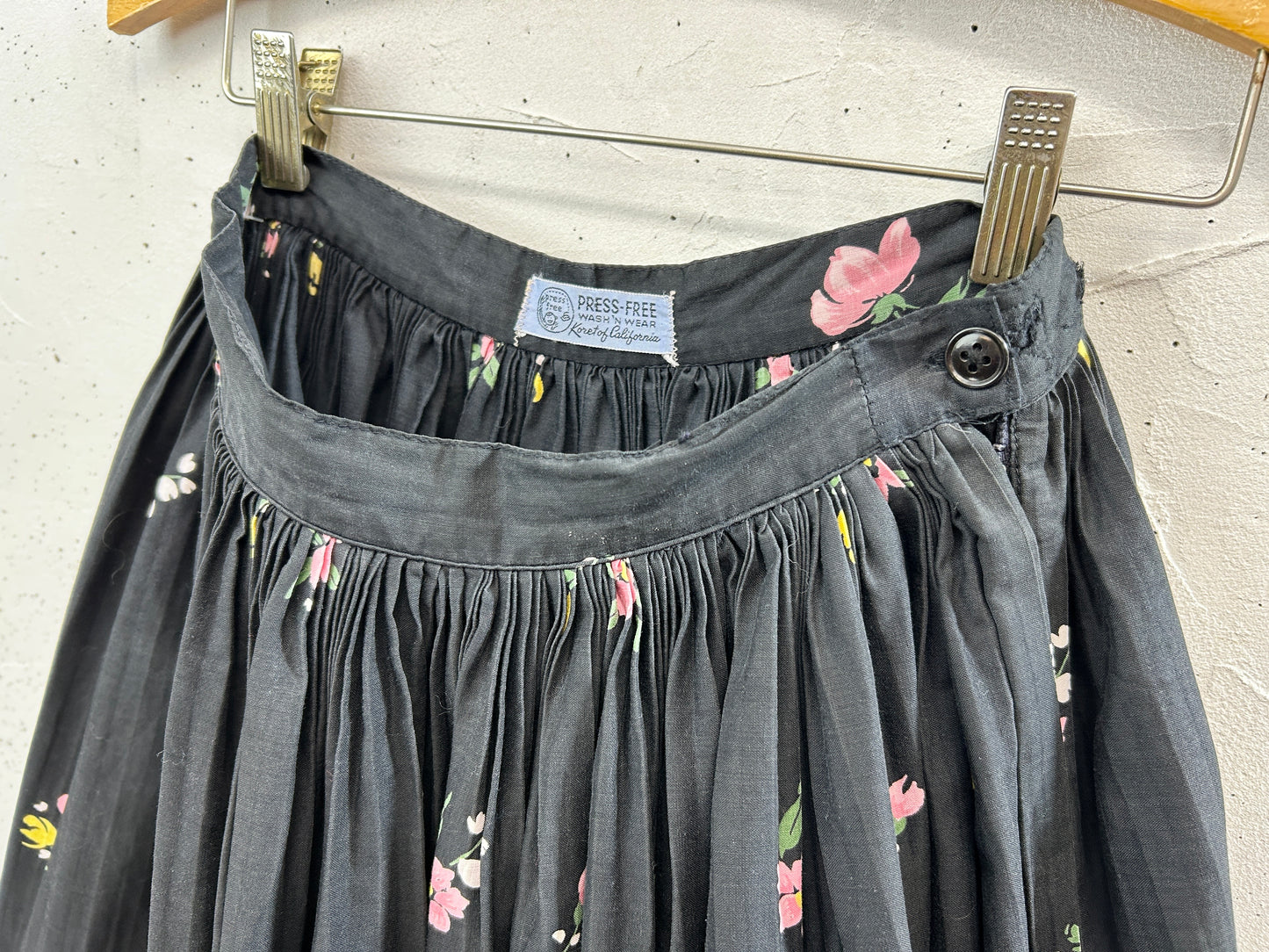 '50s Vintage End Pattern Skirt [B31519]