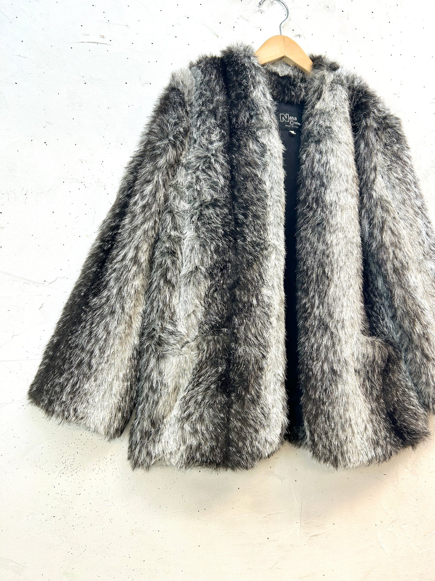 Vintage Eco Fur Jacket [K30933]