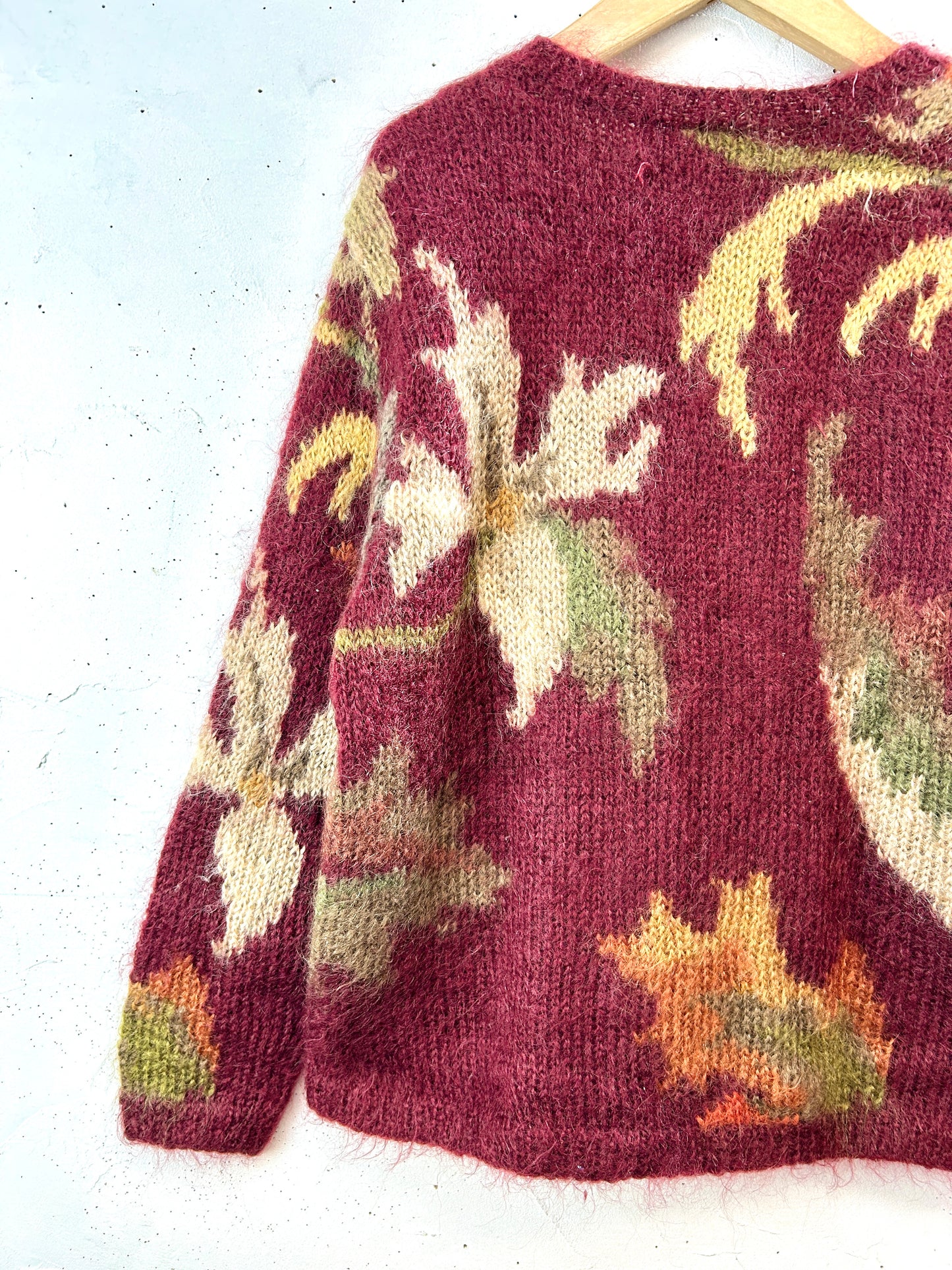 Vintage Mohair Knit Sweater [K30849]