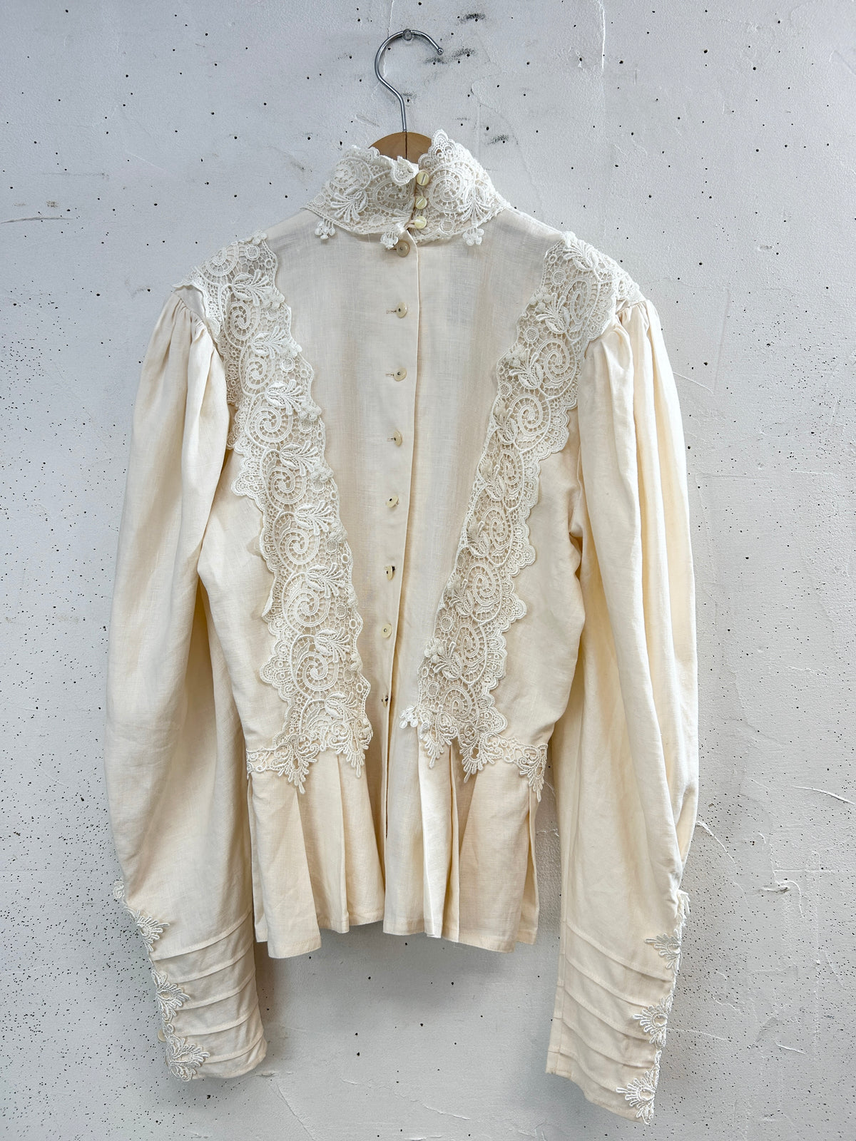 '80s Vintage Blouse 〜JESSICA Mcclintock〜 [I33910]