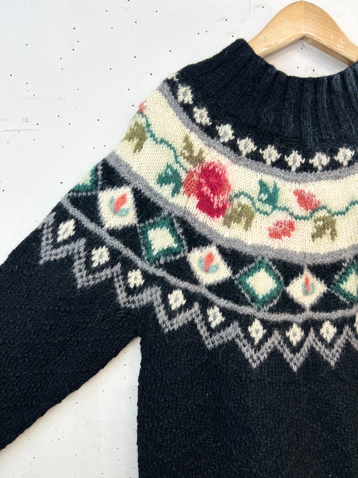 Vintage Hand Knit Sweater[A31380]