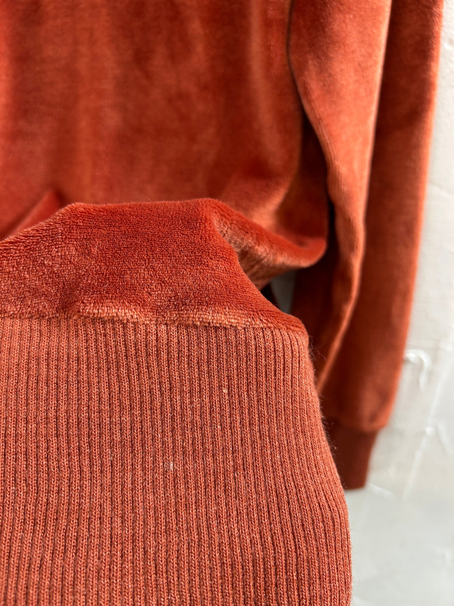 Vintage Velour Tops [J30401]