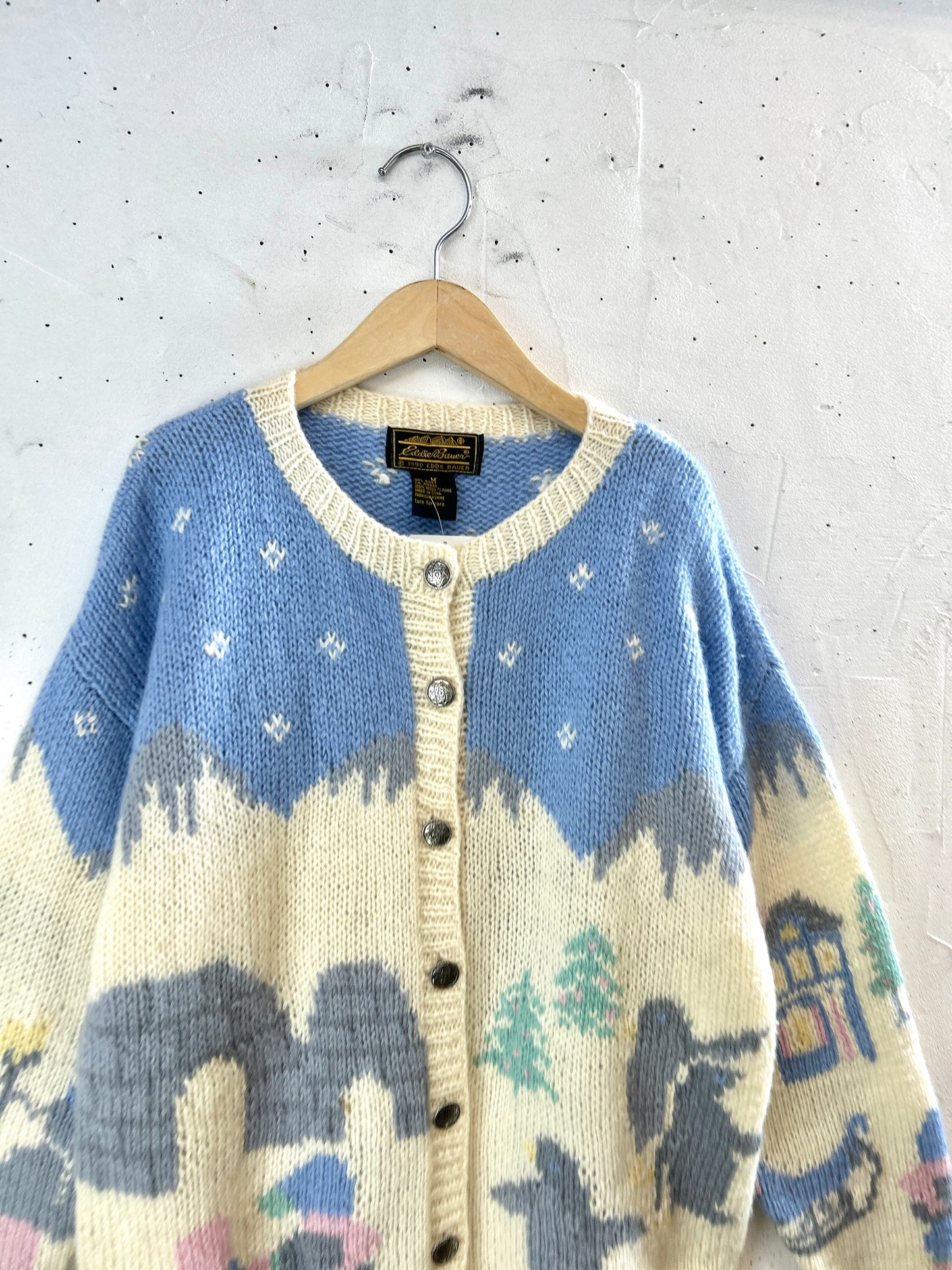 Vintage Hand Knit Cardigan [J30644]