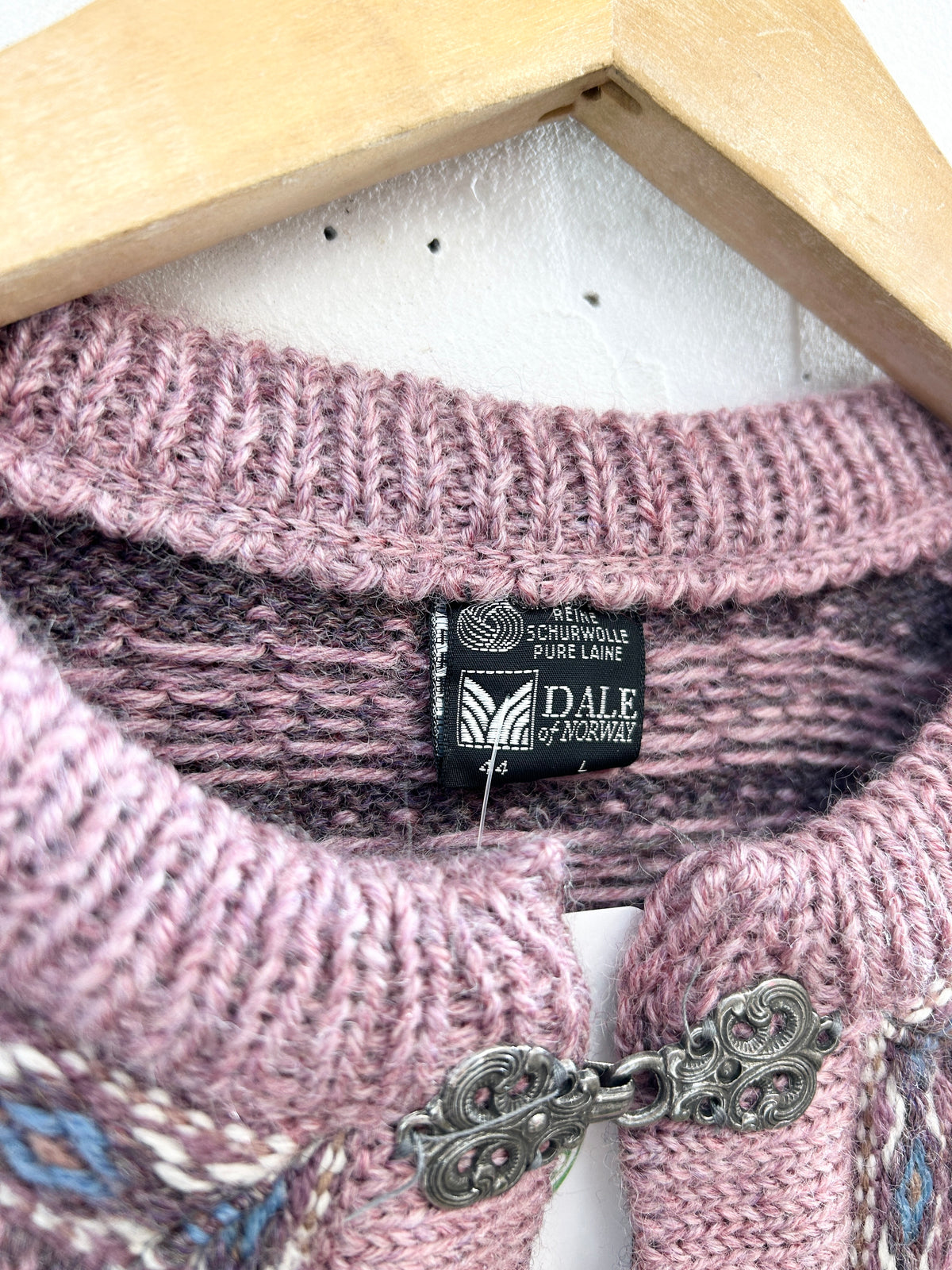Vintage Nordic Knit Cardigan  MADE IN NORWAY [J34339]