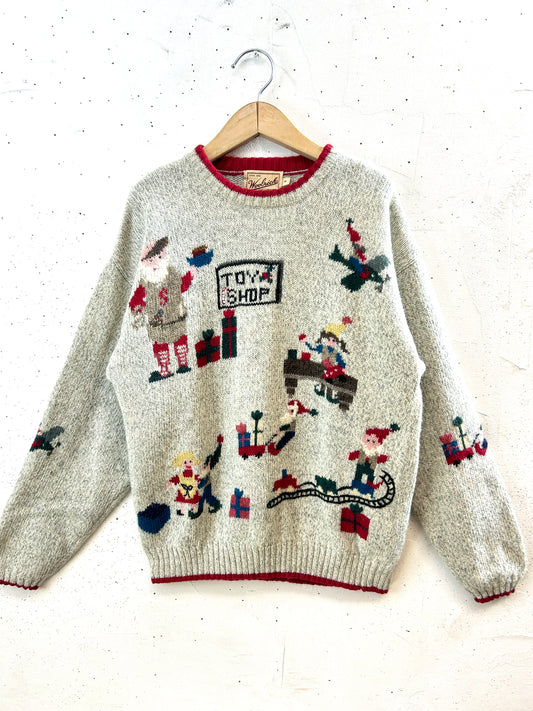 Vintage Knit Sweater [K30882]