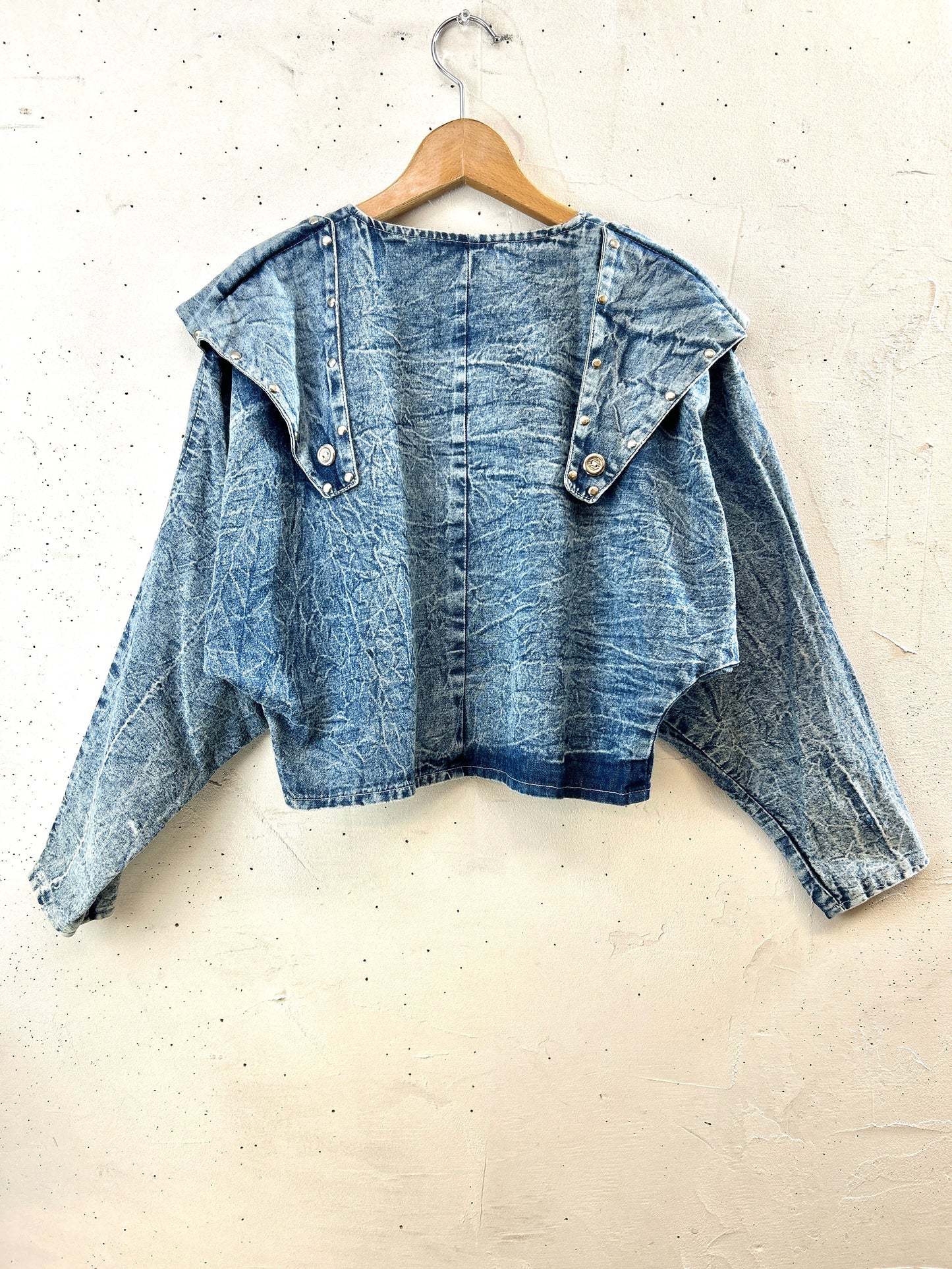 Vintage Denim Tops MADE IN Levanon [H30939]