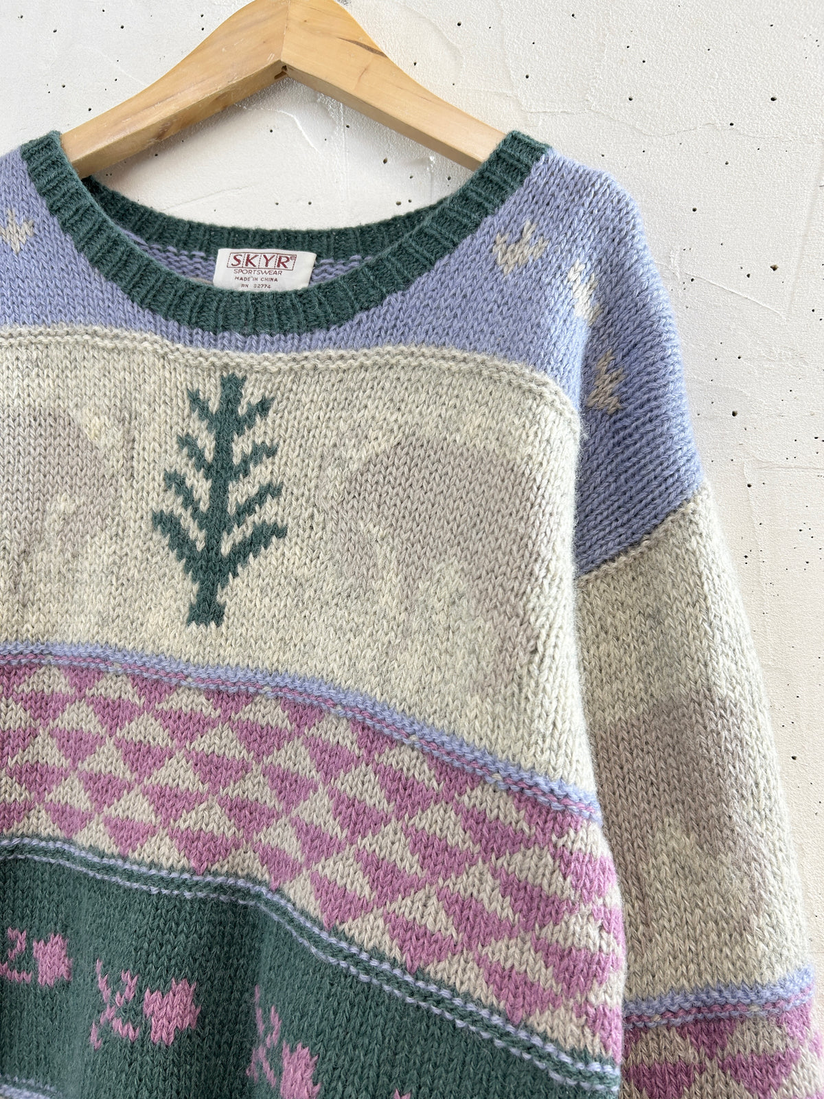 Vintage Knit Sweater [J34263]