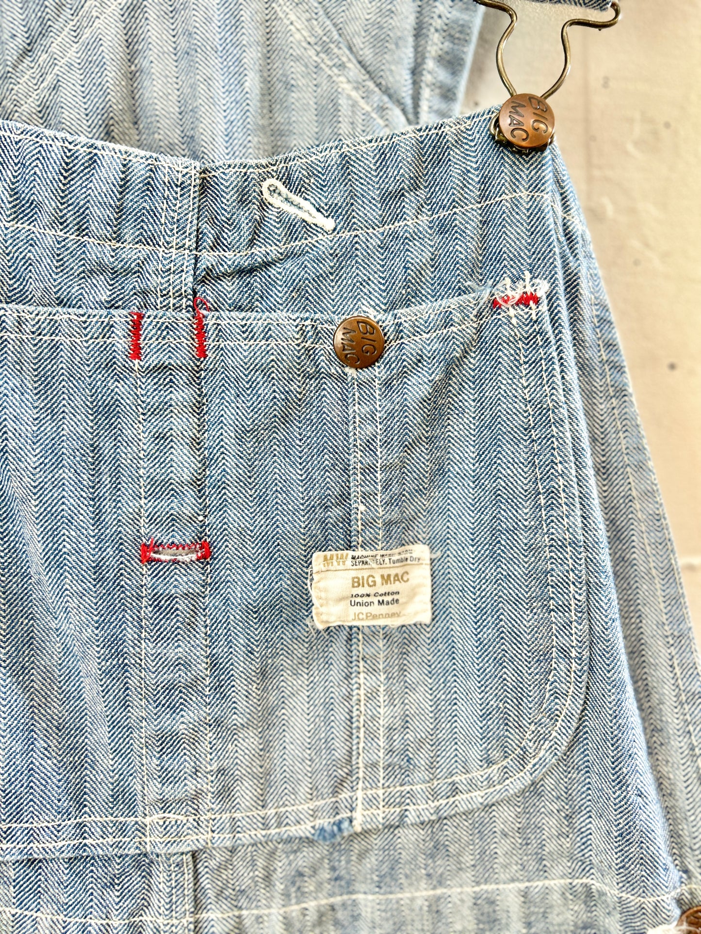 ’70s Vintage Over All 〜BIG MAC〜 Union made [H30775]