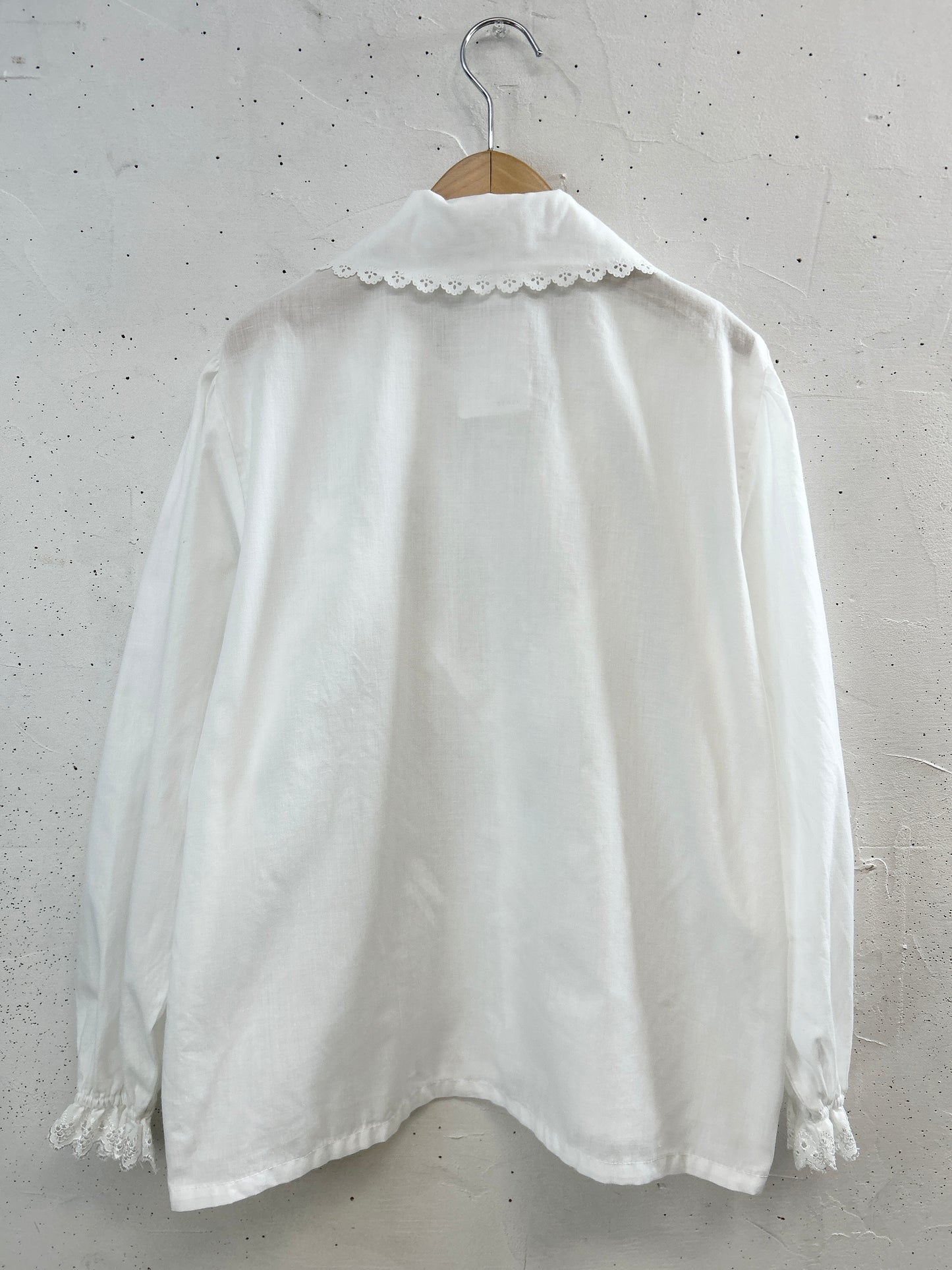 Vintage White Blouse [C31819]