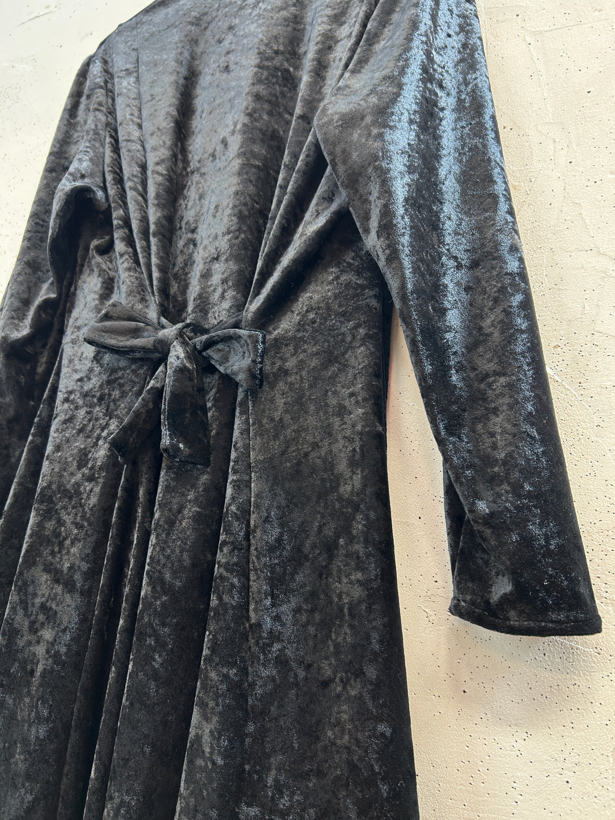 Vintage Velours Dress [J32453]