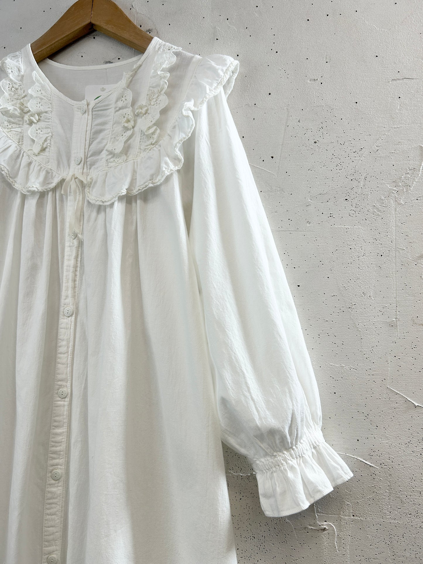 Vintage White Dress [I33686]