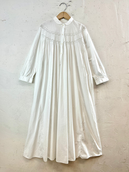 '40s-'50s Vintage Nightie Dress [J30611]