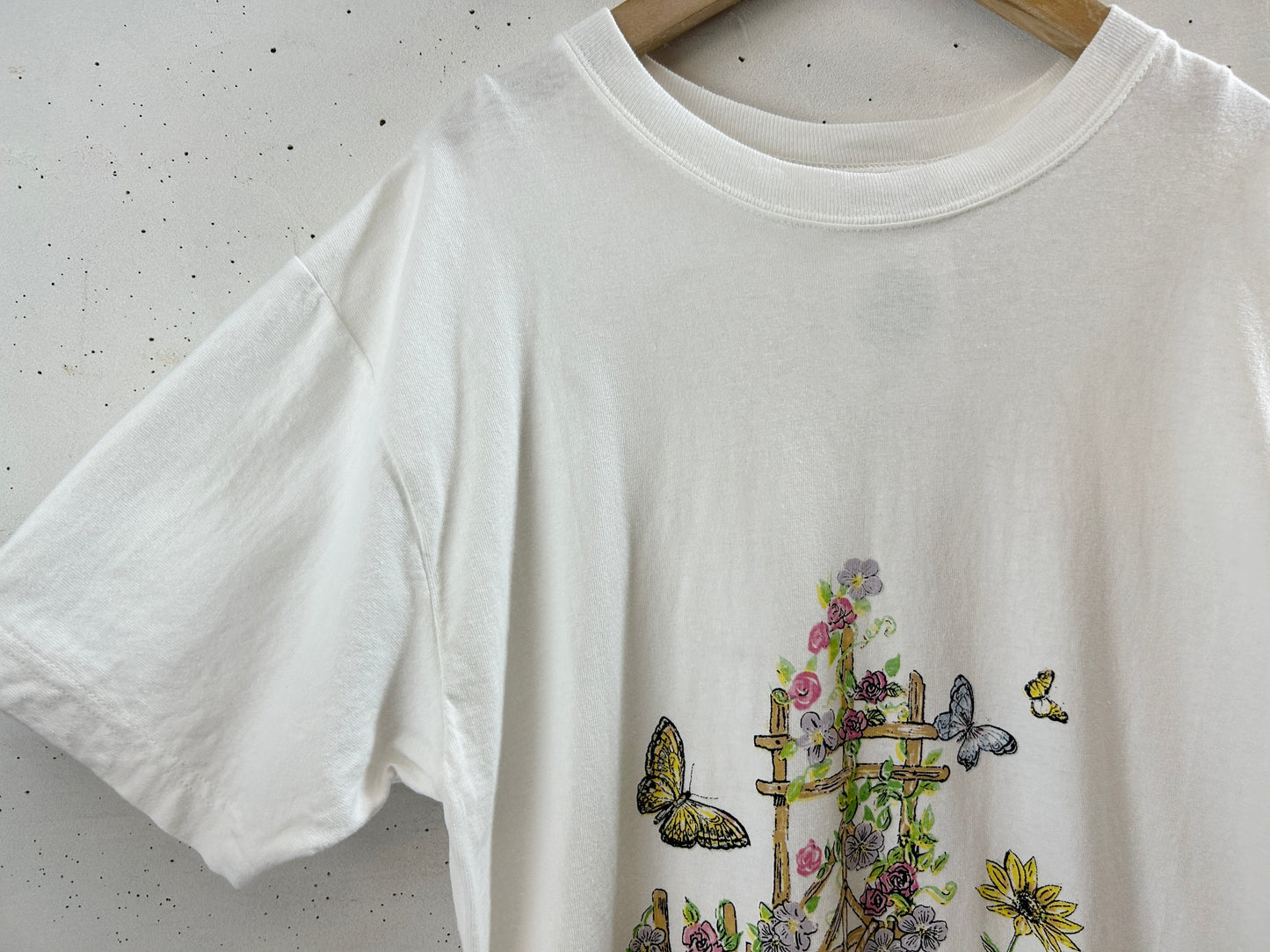 Vintage T SHIRT Flower [H30829]