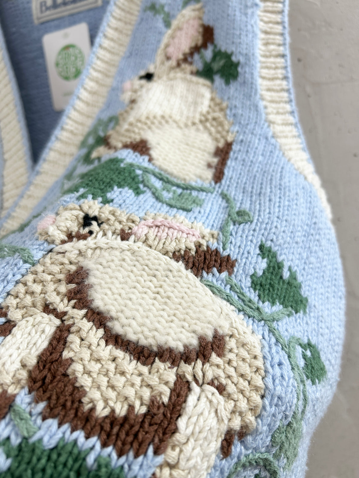 Vintage Knit Vest [J34178]