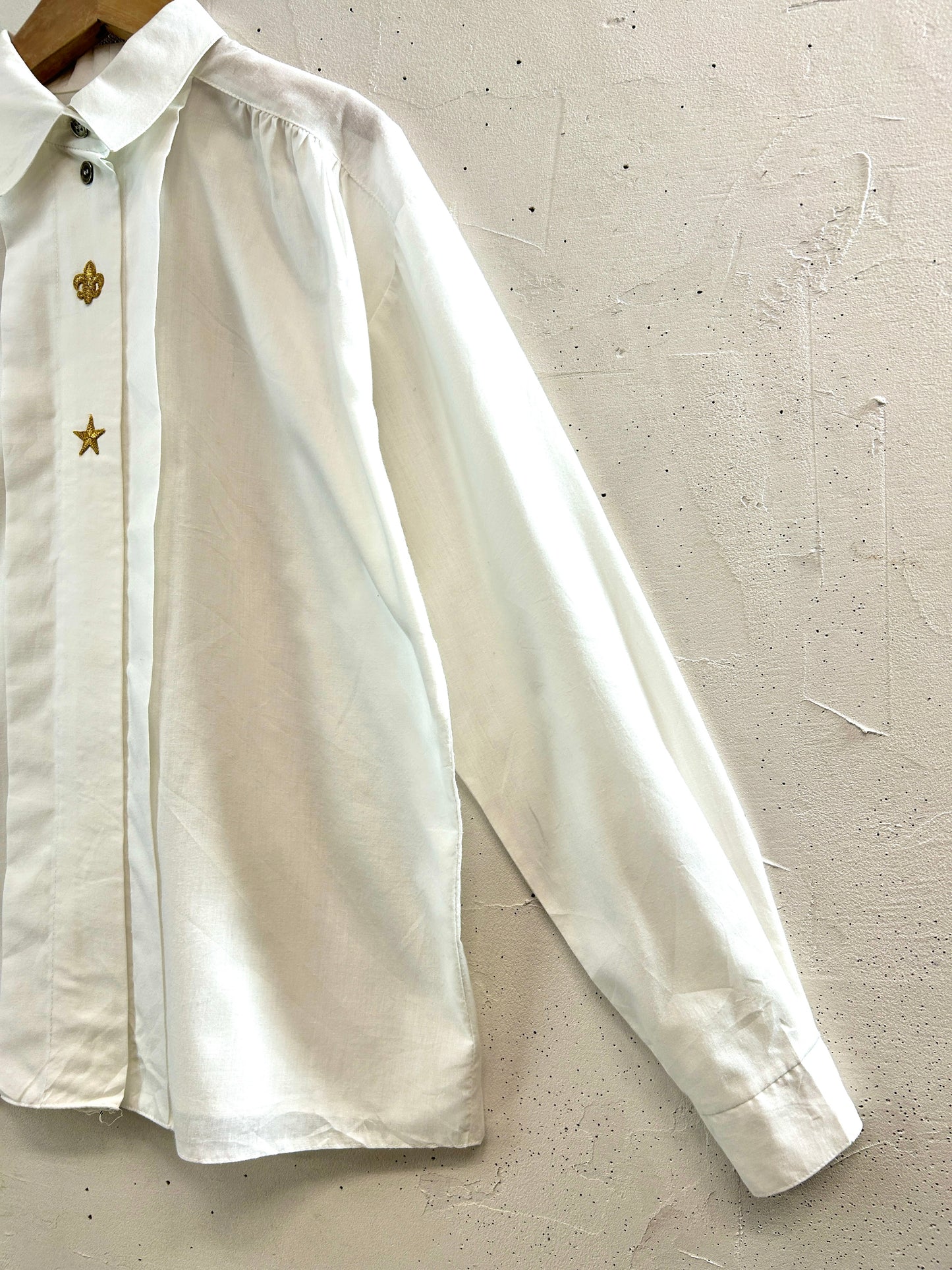 Vintage White Shirt  [L31021]