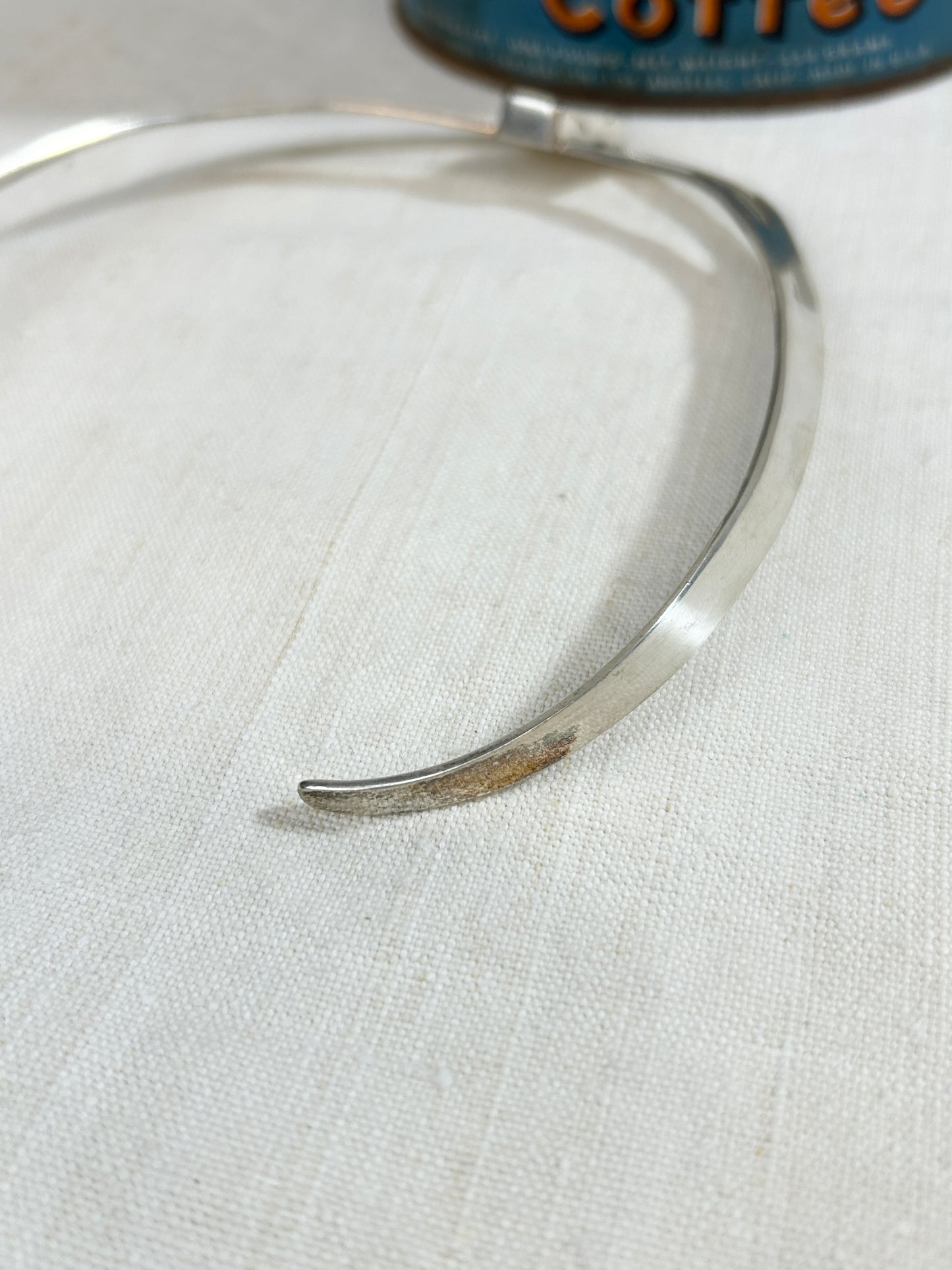 Vintage 925Silver Choker MADE IN MEXICO [I30220]