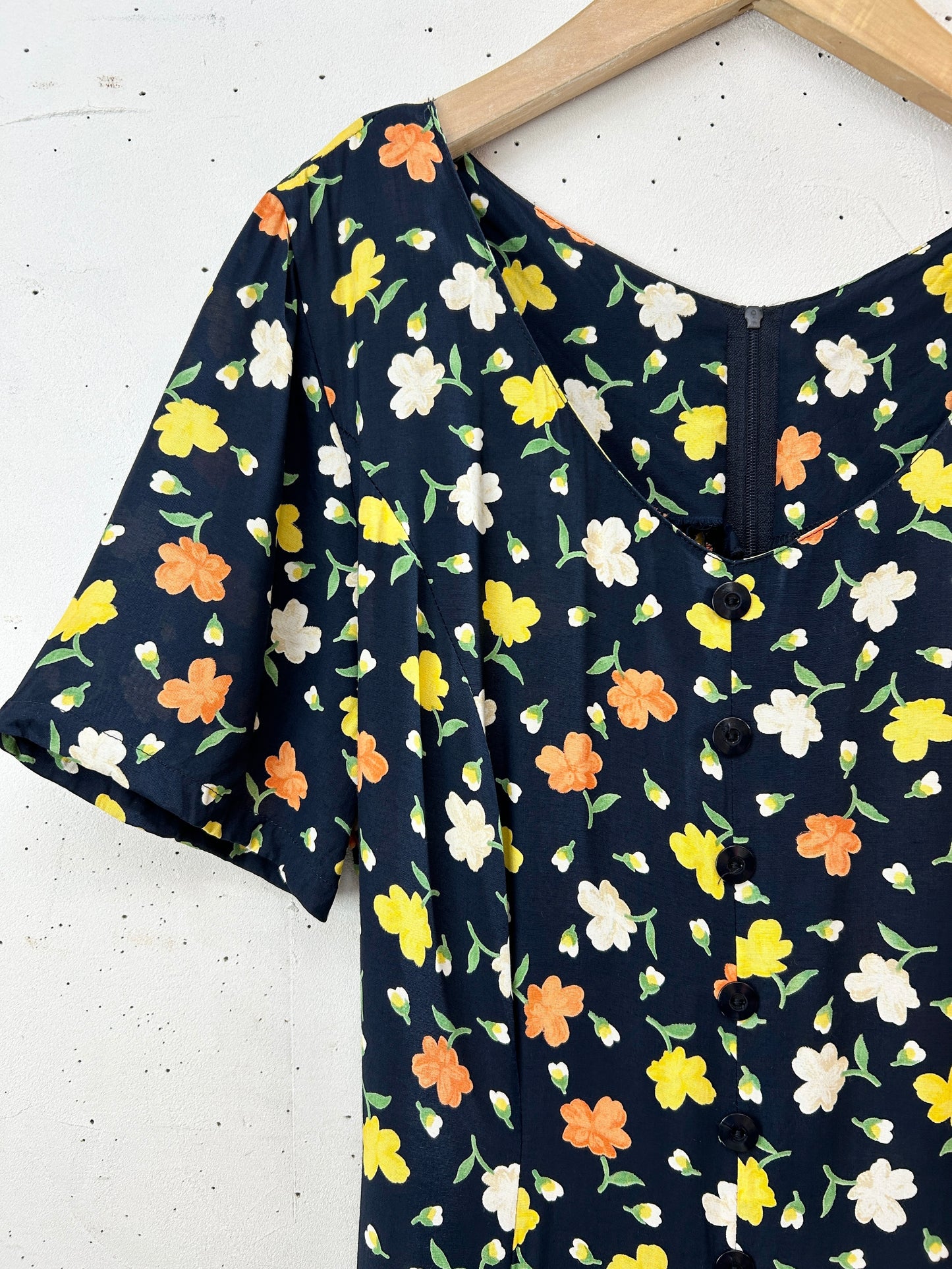 Vintage Flower Dress [H30802]