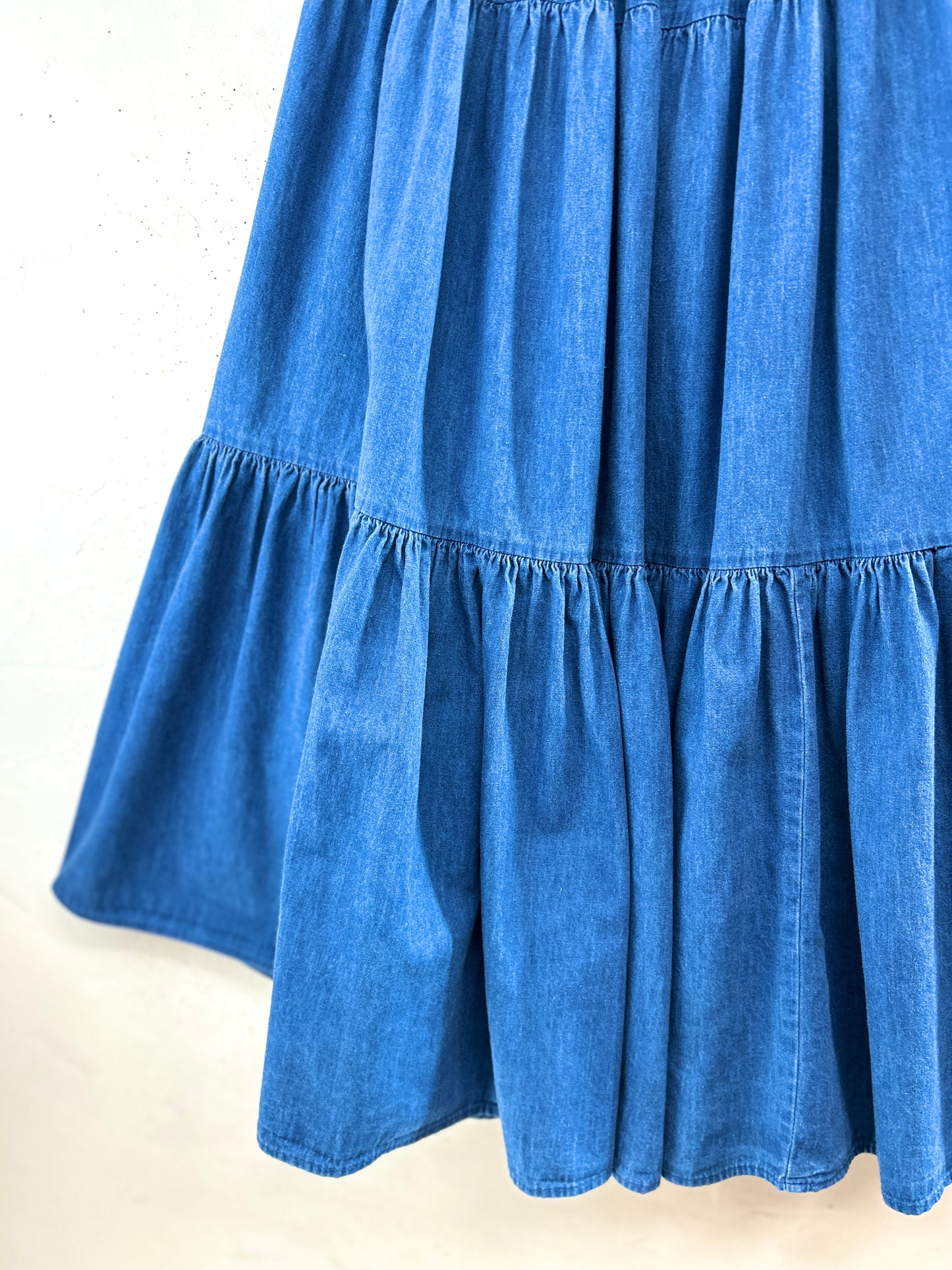 Vintage Denim Skirt MADE IN USA [B31543]