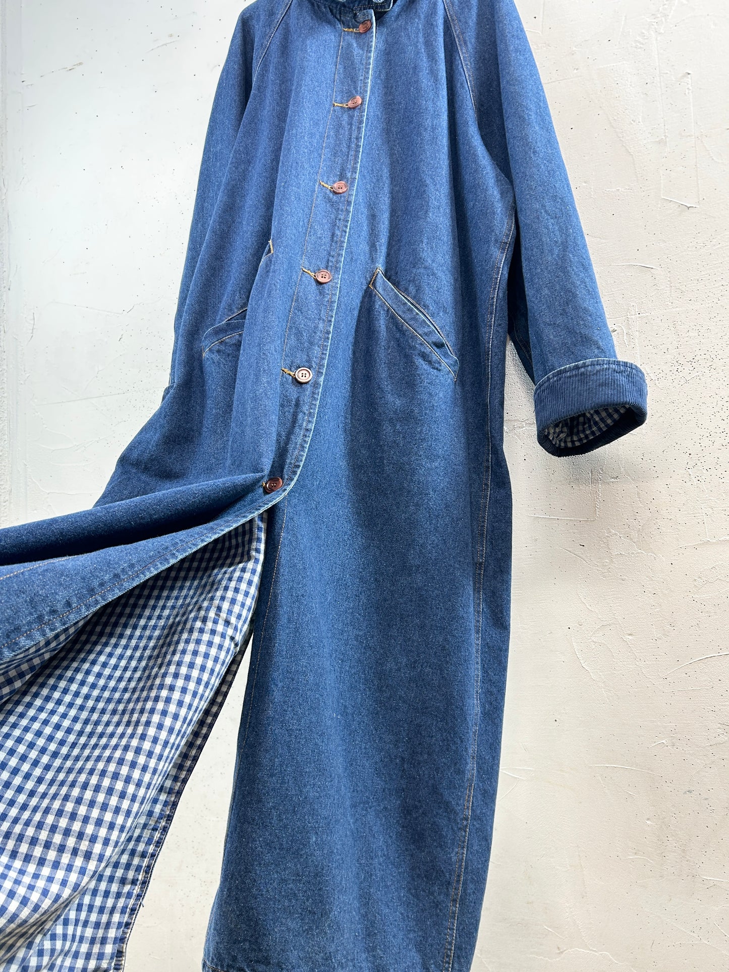 Vintage Denim Long Jacket [A31307]