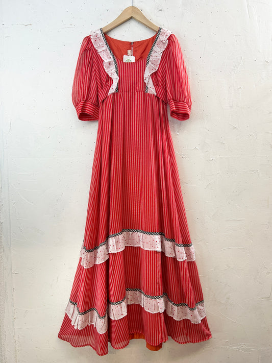 Vintage '70s Dress [H30808]