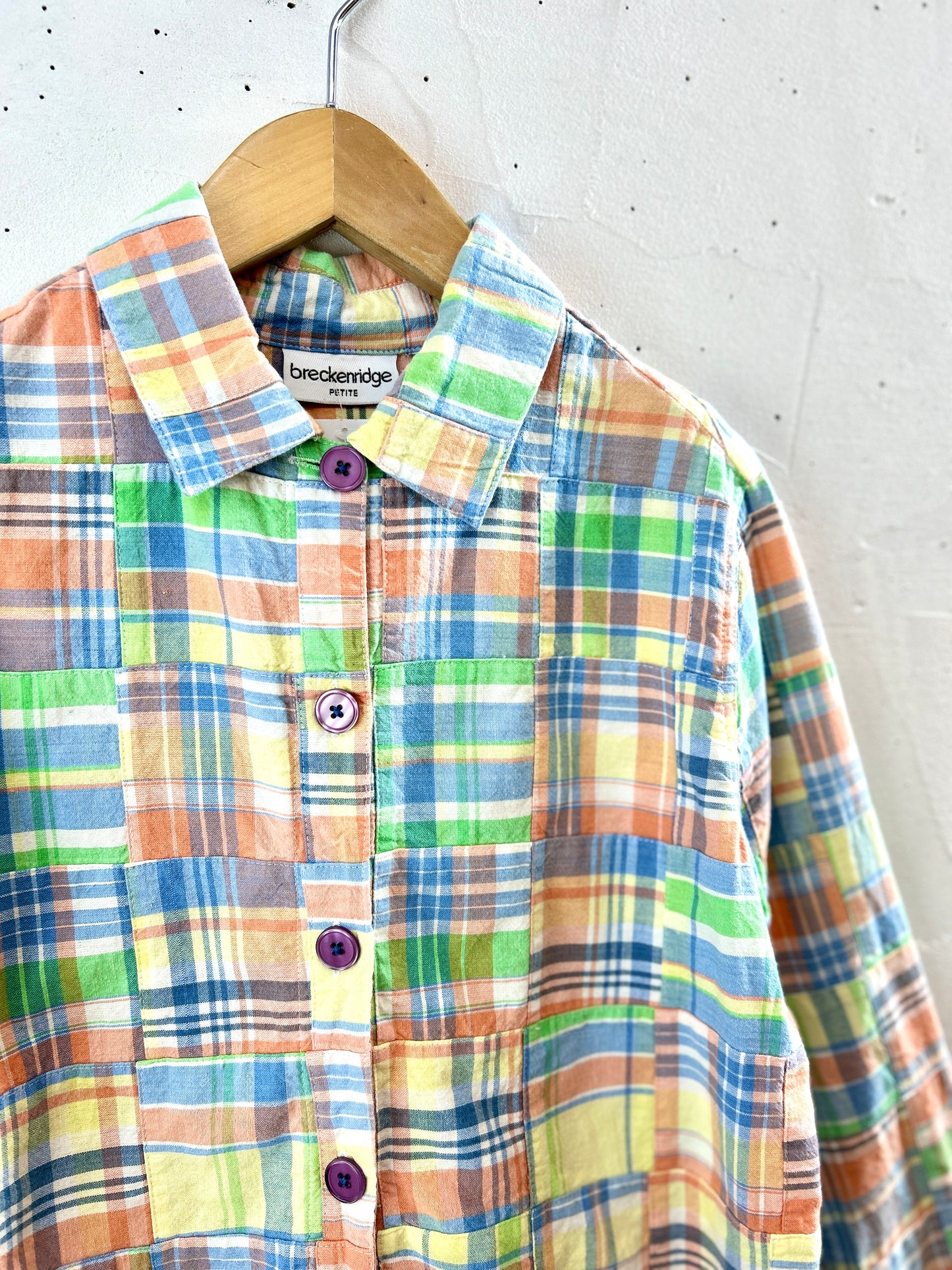 Vintage Plaid Jacket  [I3105]