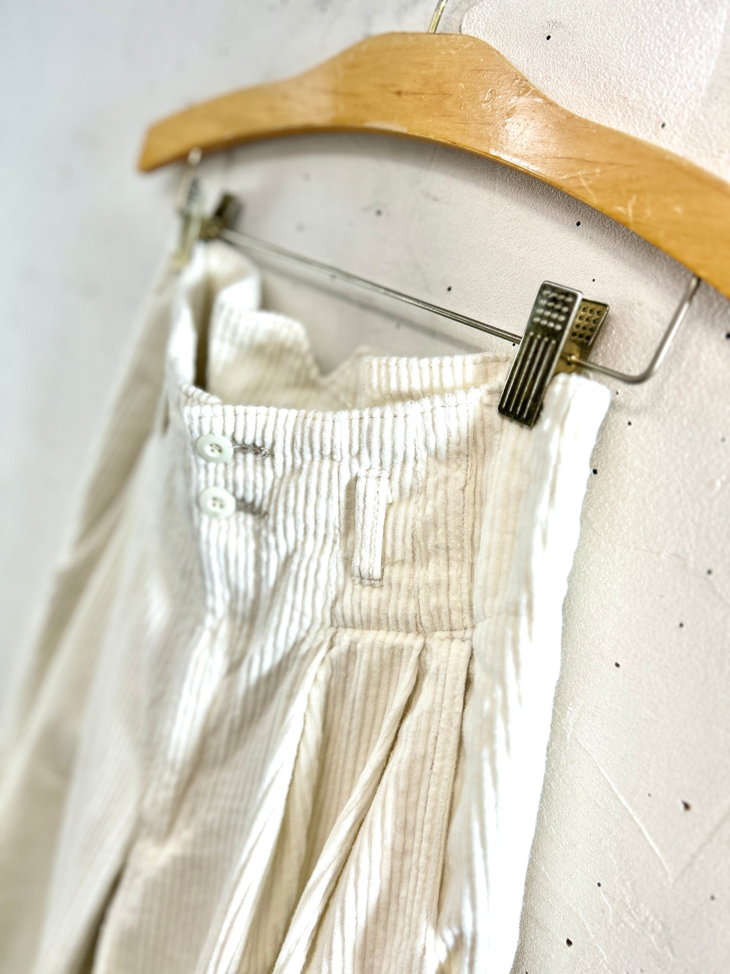 Vintage Tuck Pants  [L31144]