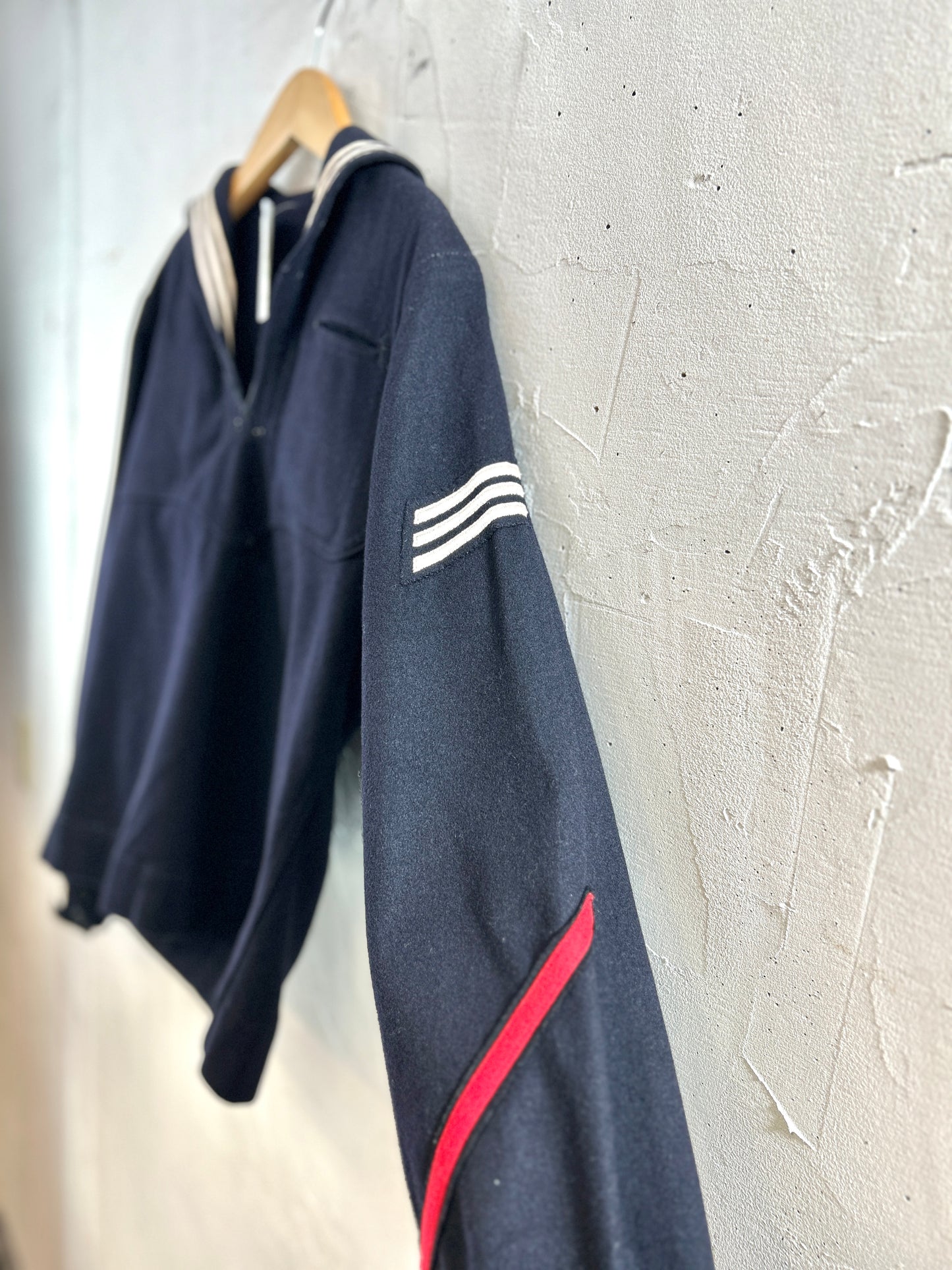 '50s-'60s Vintage U.S.NAVY Sailor Shirt [J30481]
