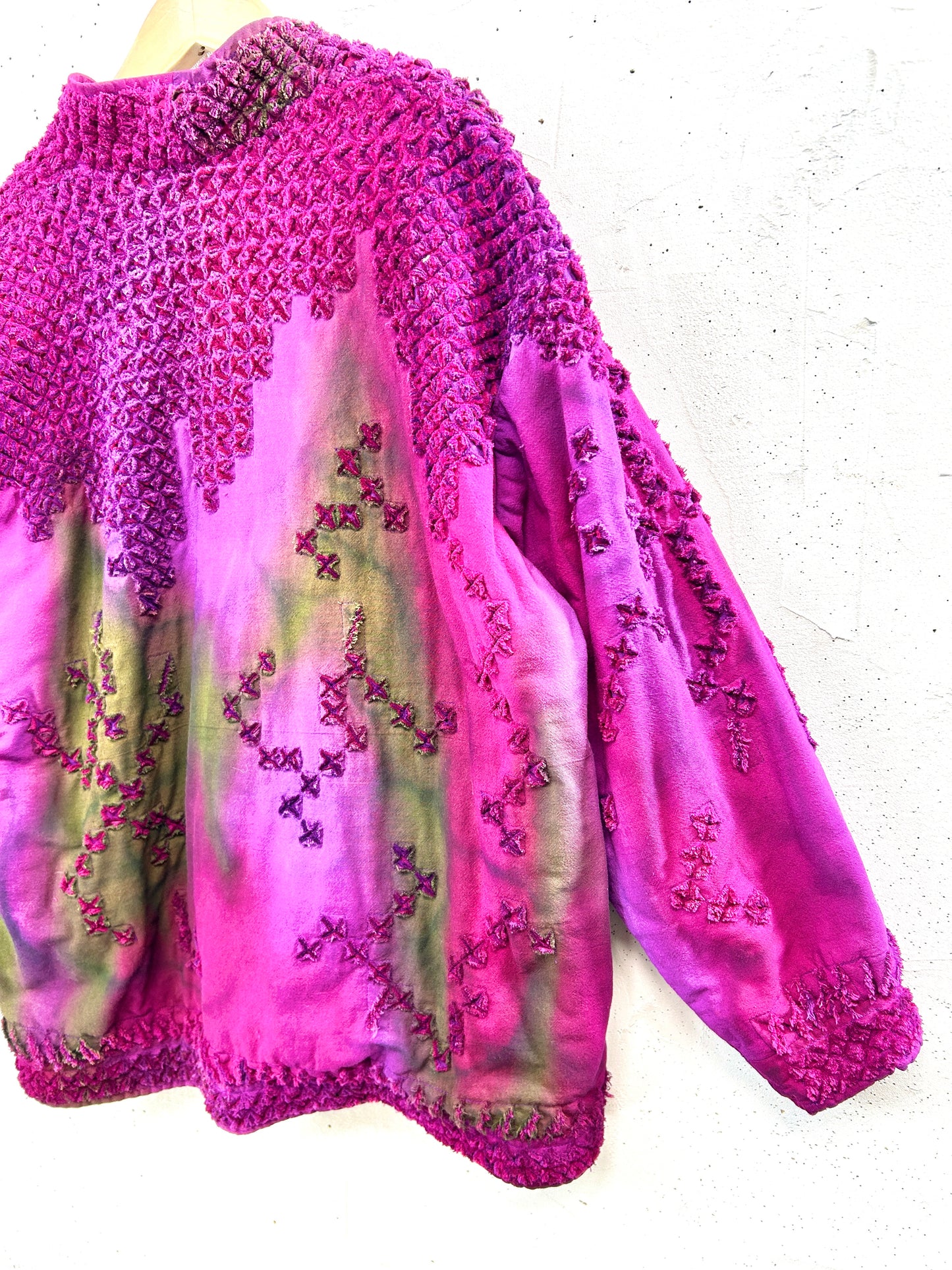 Vintage Slash Quilt Jacket [A31419]