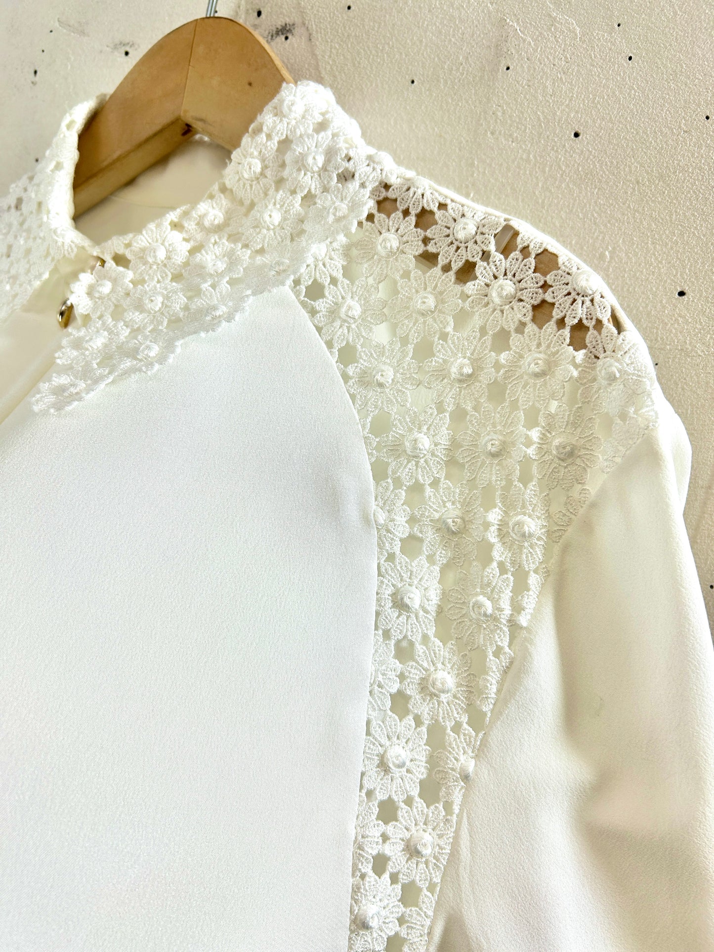 Vintage White Blouse  [H30966]