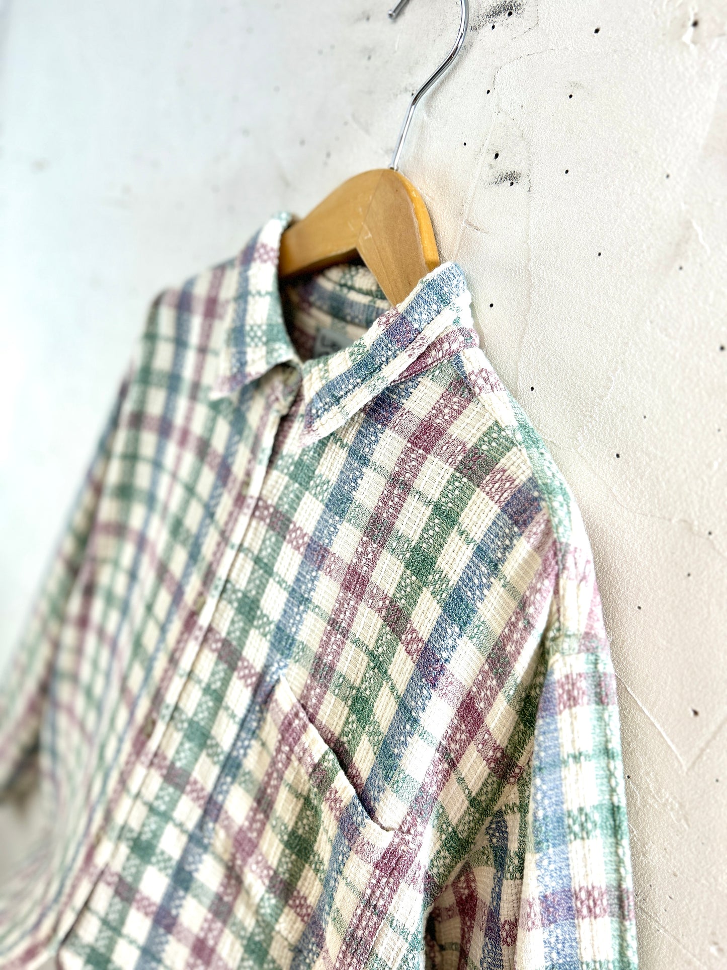 Vintage Plaid Shirt  [J30590]