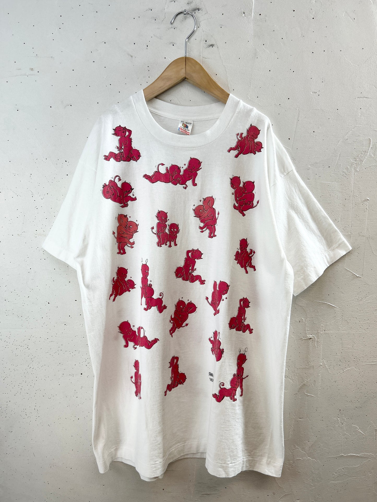 Vintage T-Shirt 48手デビル　MADE IN USA [I30303]