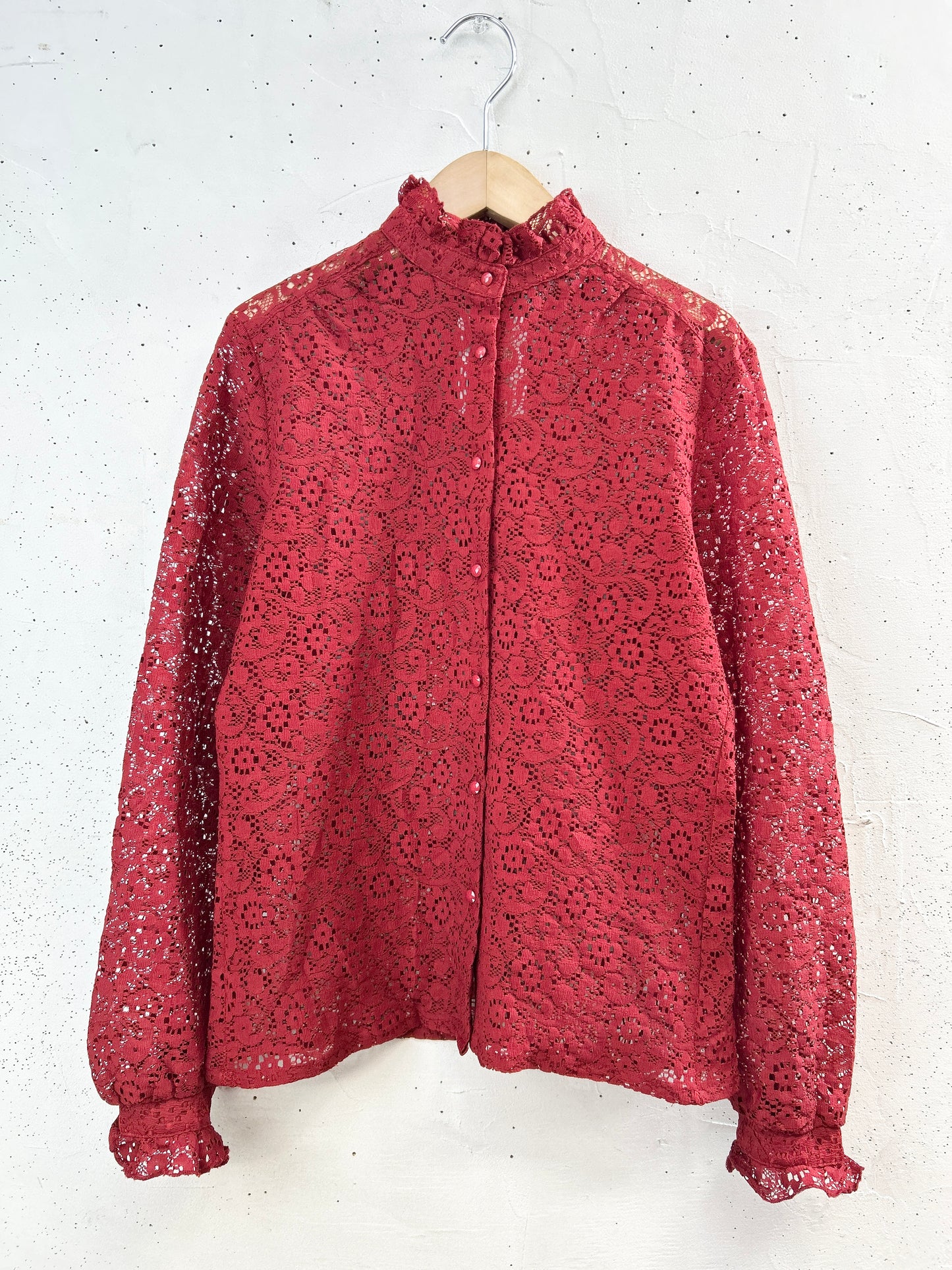 Vintage Lace Blouse [F32595]