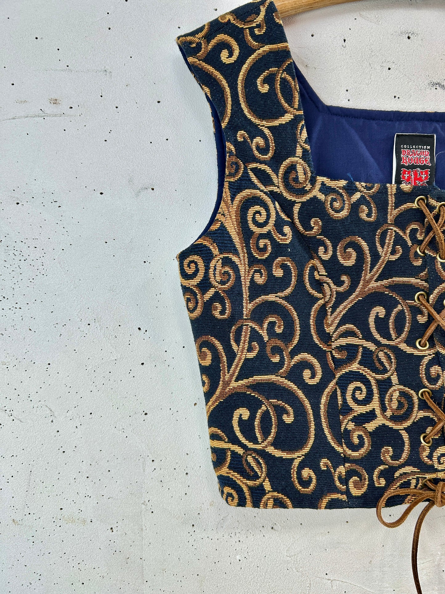 Vintage Gobelin Vest [H33673]