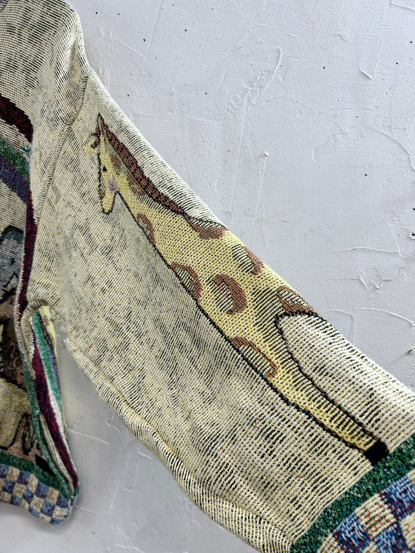 Vintage Rug Jacket 〜SUGAR STREET WEAVERS〜 MADE IN AMERICA [A31239]