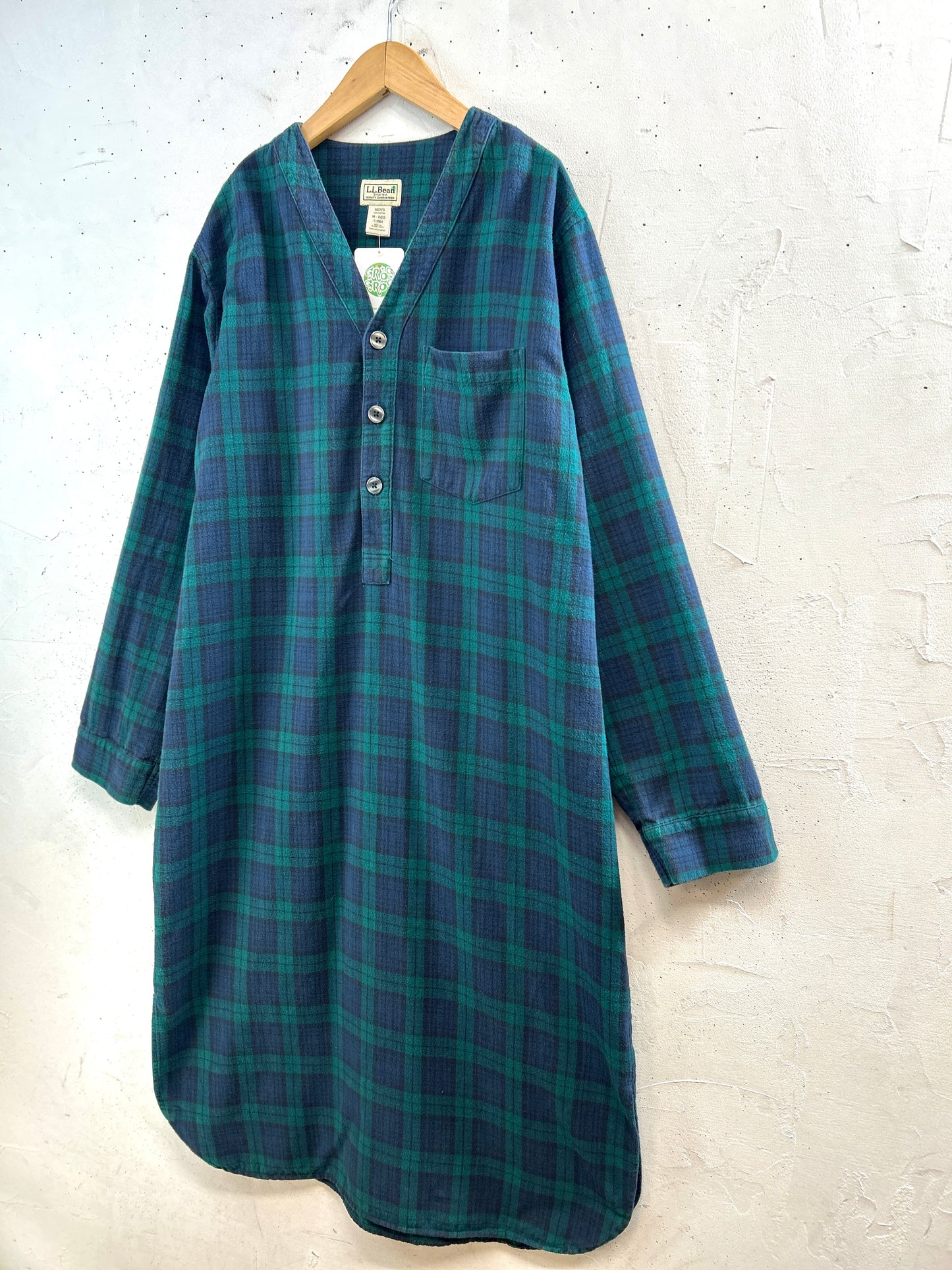 Vintage Plaid Dress 〜L.L.Bean〜 [L31074]
