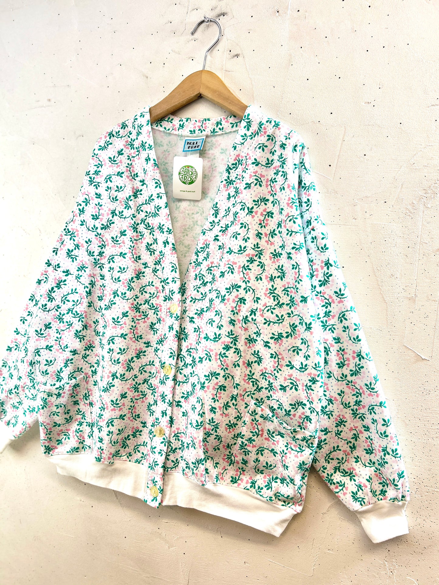 Vintage Sweat Cardigan MADE IN USA [J30670]