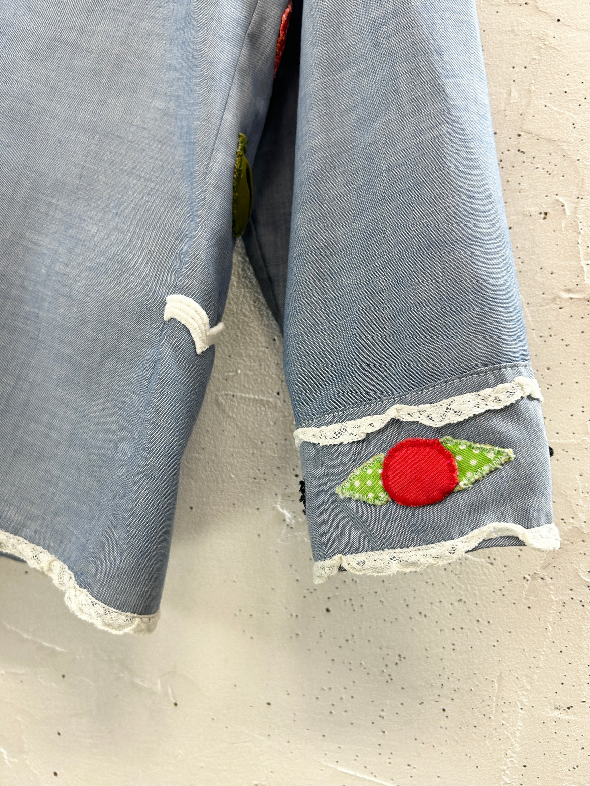 '70s Vintage Chambray Shirt [I33917]