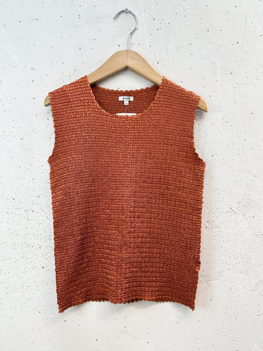 Vintage Pleats Tops [G33060]