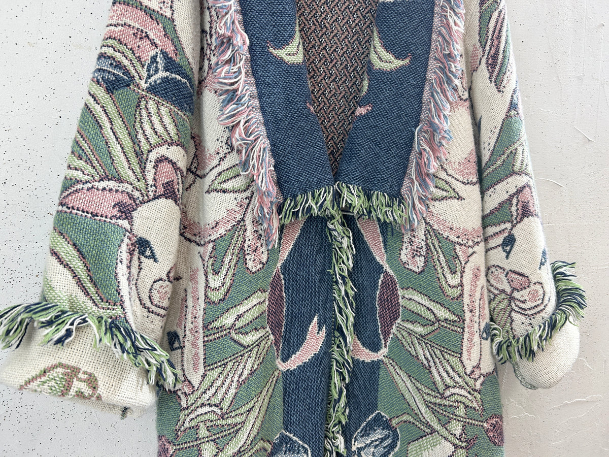 Vintage Rug Coat [J34162]